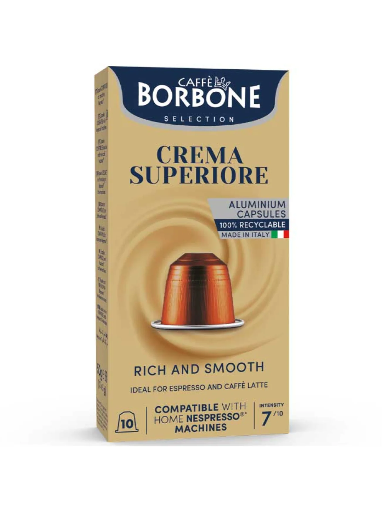 CAFFE BORBONE CREMA SUPERIORE NESPRESSO 10S