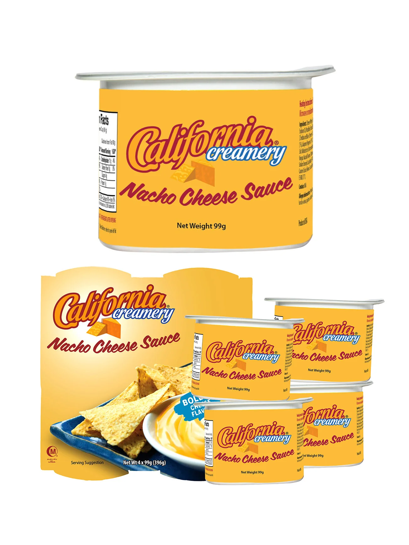 CALIFORNIA CREAMERY-NACHO CHEESE 396G