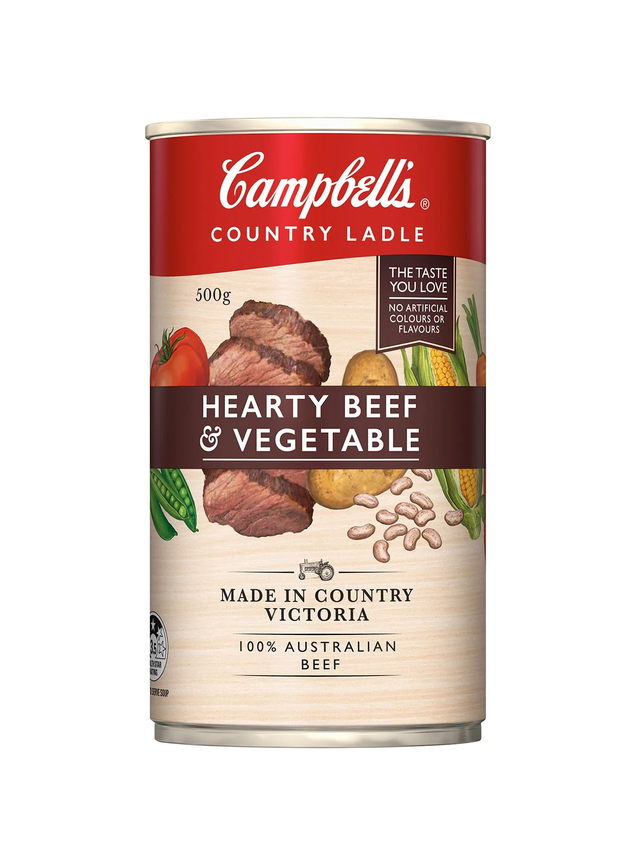 CAMPBELL'S COUNTRY LADLE BEEF & VEGE 500G