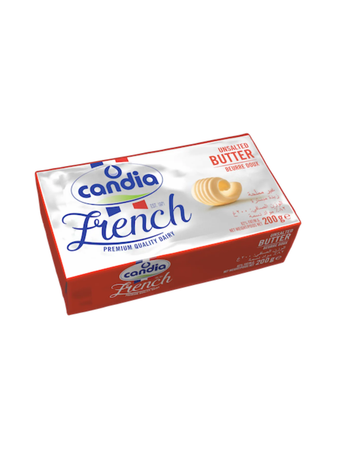 CANDIA UNSALTED BUTTER 200G
