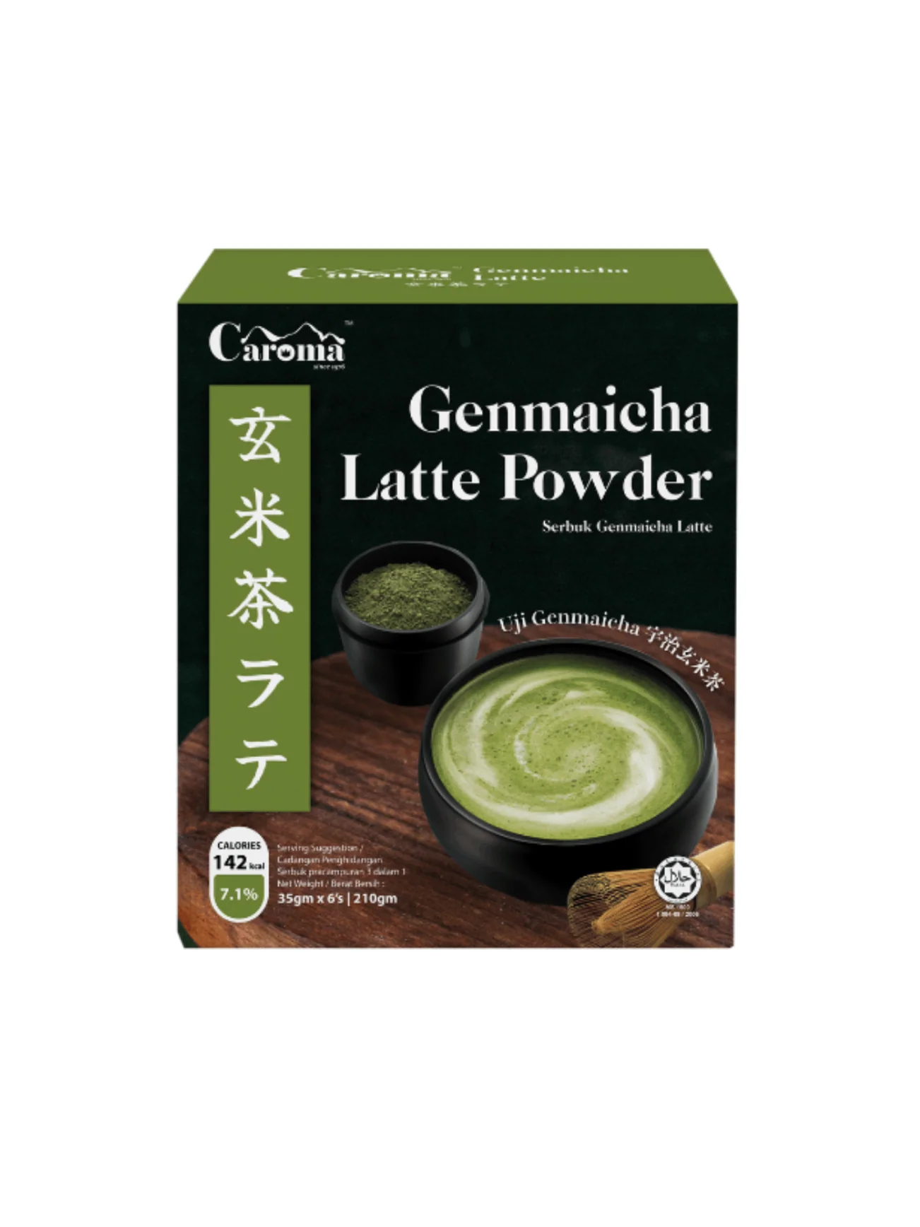 CAROMA GENMAICHA LATTE 6SX35G