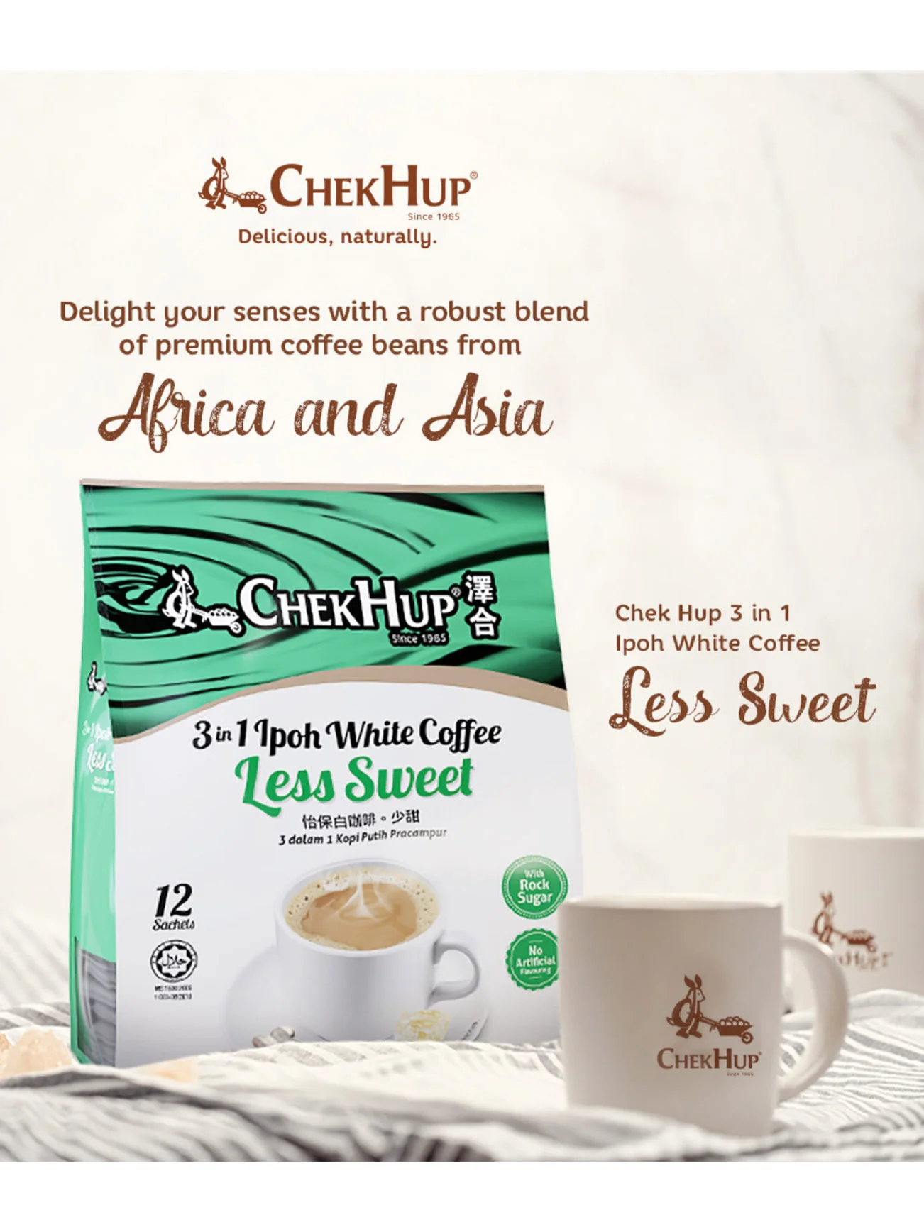 CHEKHUP 3IN1 IWC LESS SWEET 12'S*35GM - Image 4