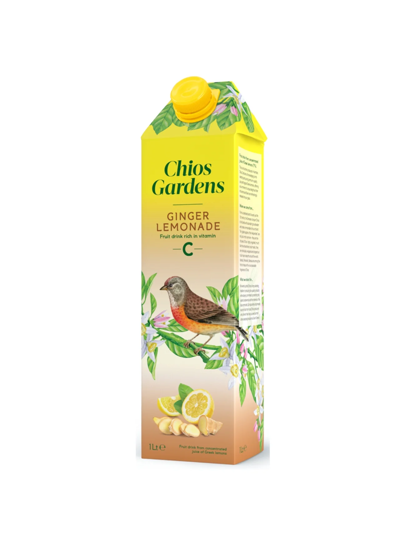 CHIOS GARDENS GINGER LEMONADE DRINK 1L - Image 2