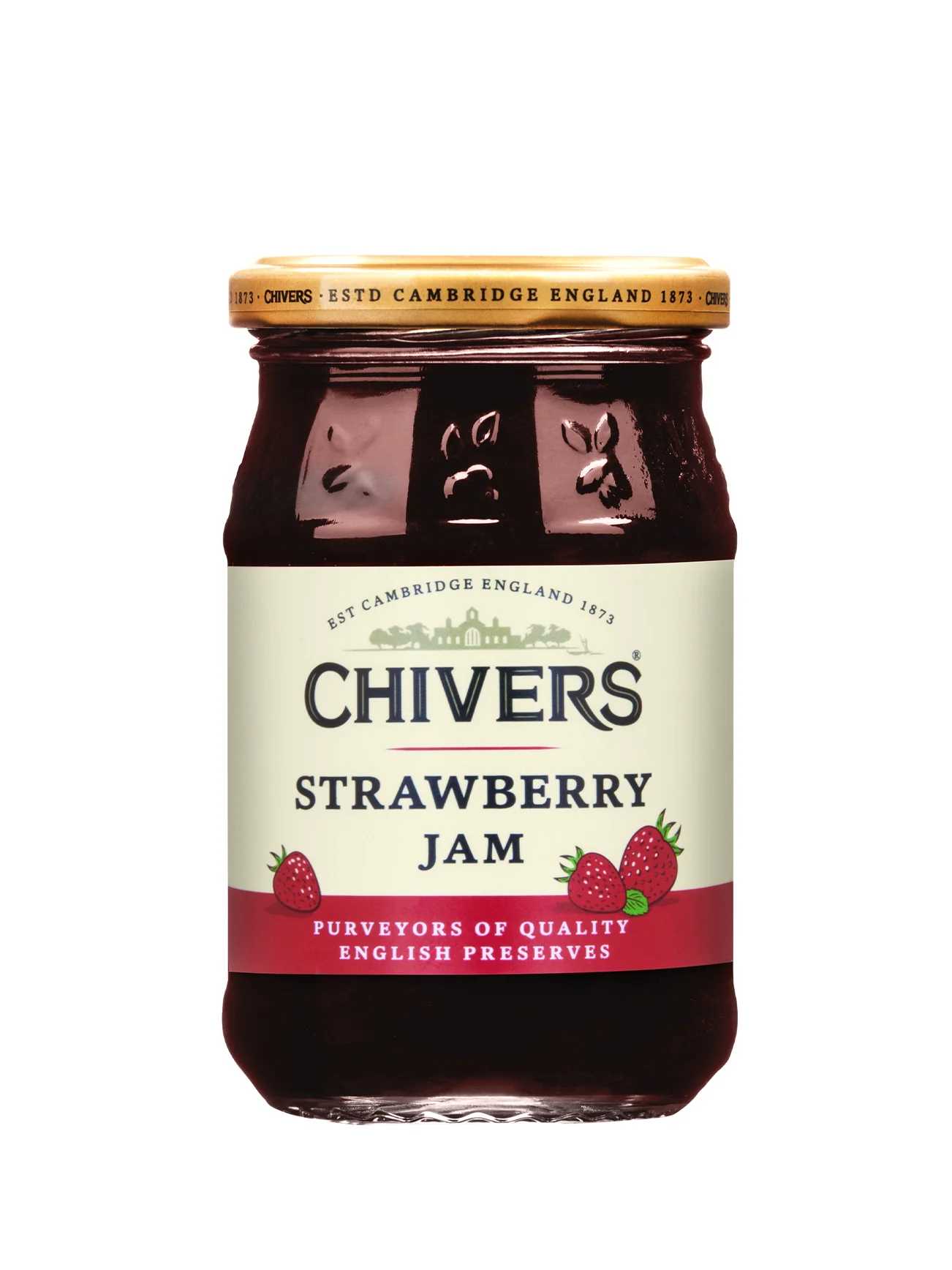 CHIVERS STRAWBERRY JAM 340G - Image 2