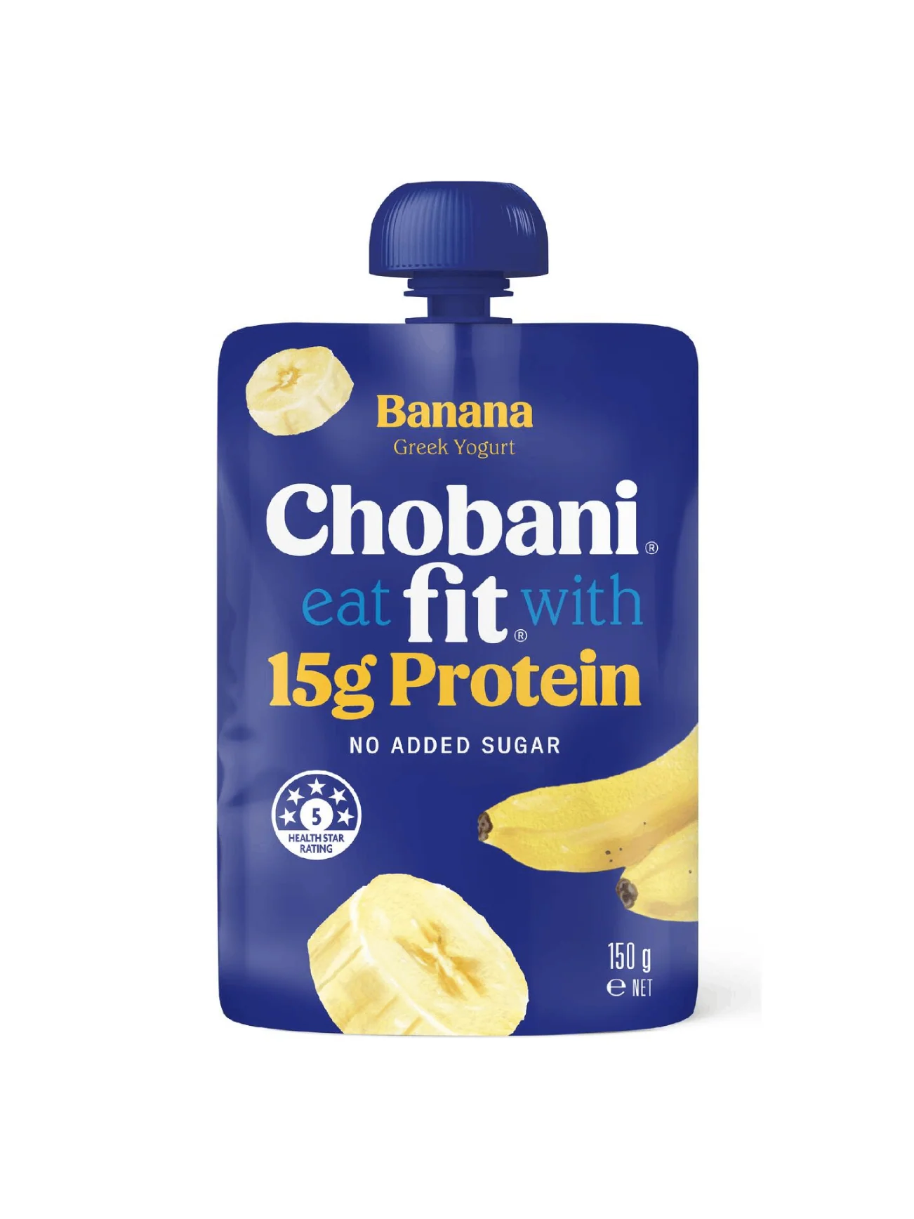 CHOBANI FIT BANANA POUCH 150G