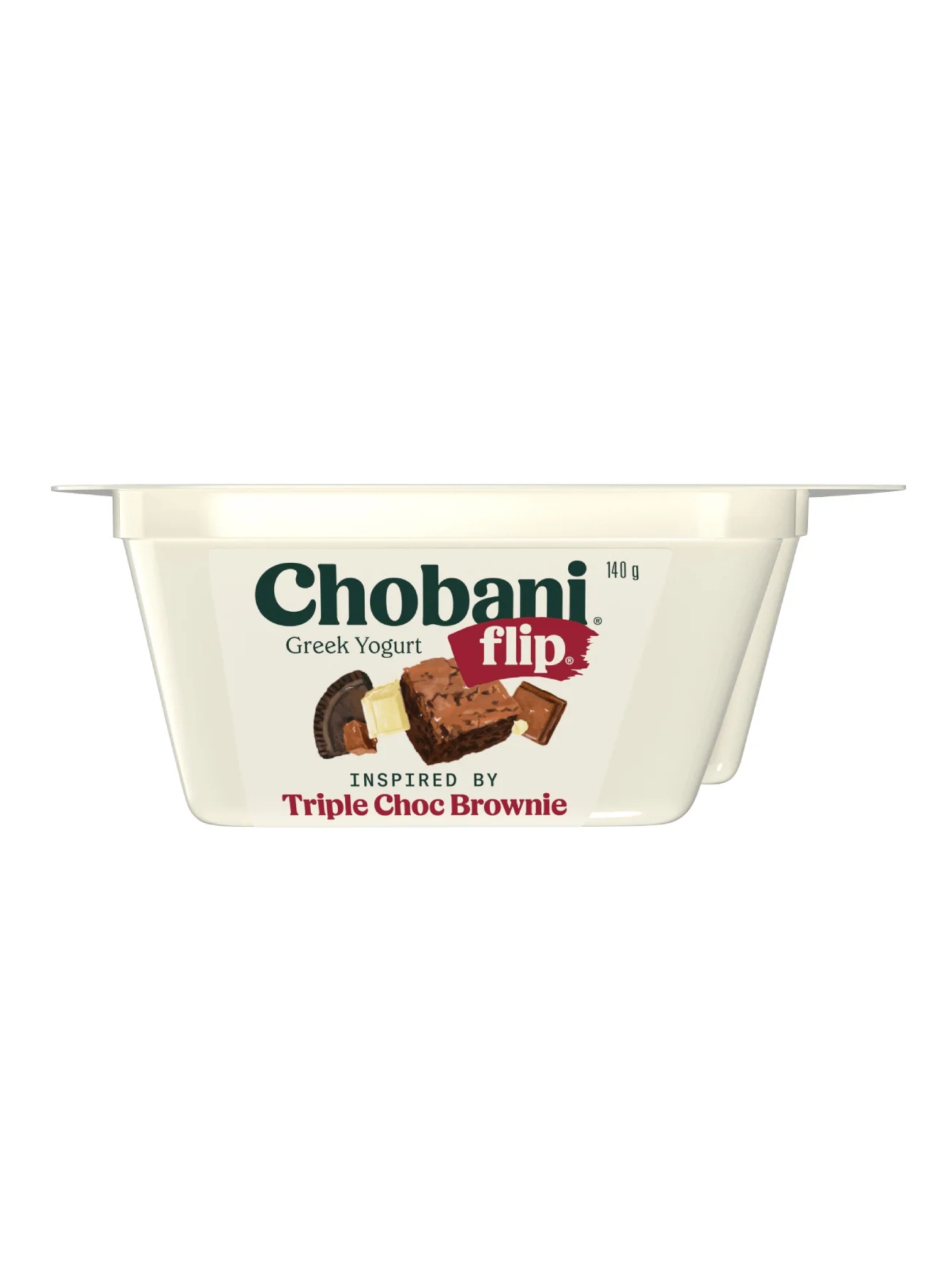 CHOBANI FLIP TRIPLE CHOC BROWNIE 140G - Image 2