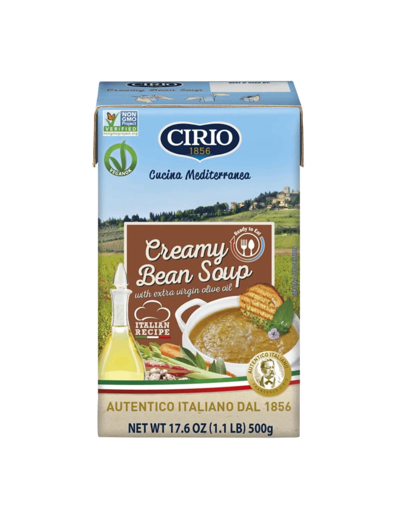 CIRIO CREAMY BEAN SOUP 500G