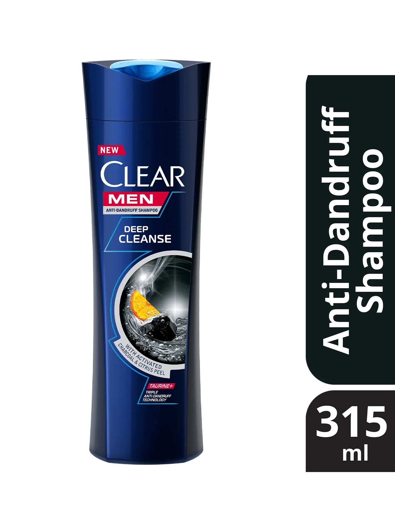CLEAR MEN SHP DEEP CLEANSE 315ML