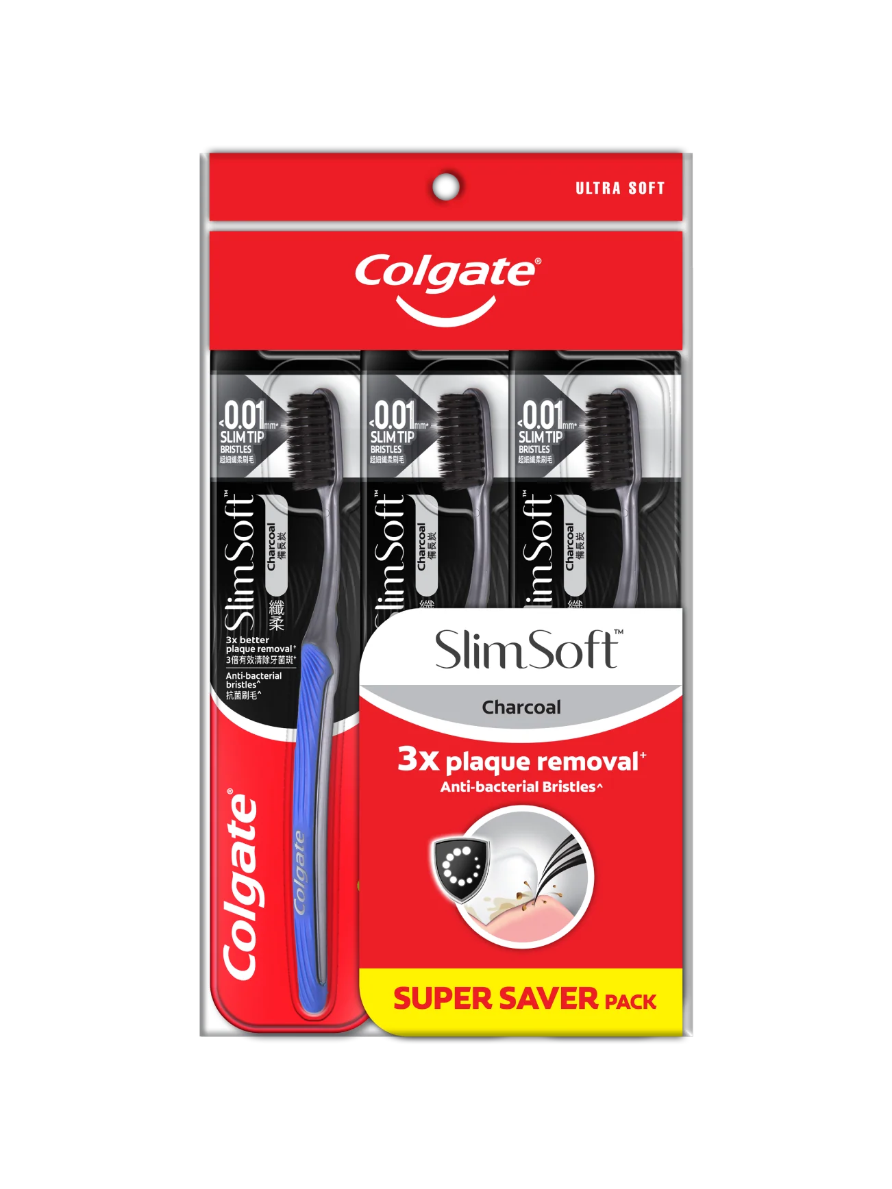 CTB SLIM SOFT CHARCOAL ULTRA SOFT B2F1