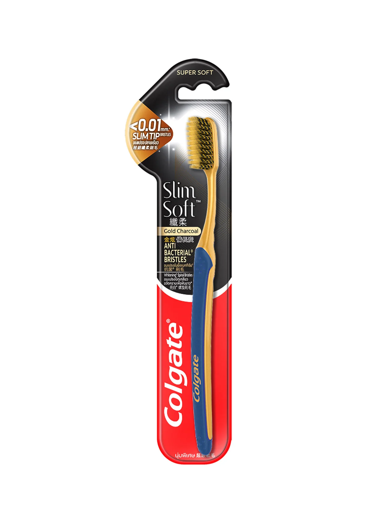 CTBM TB SLIMSOFT CHARCOAL GOLD 1'S