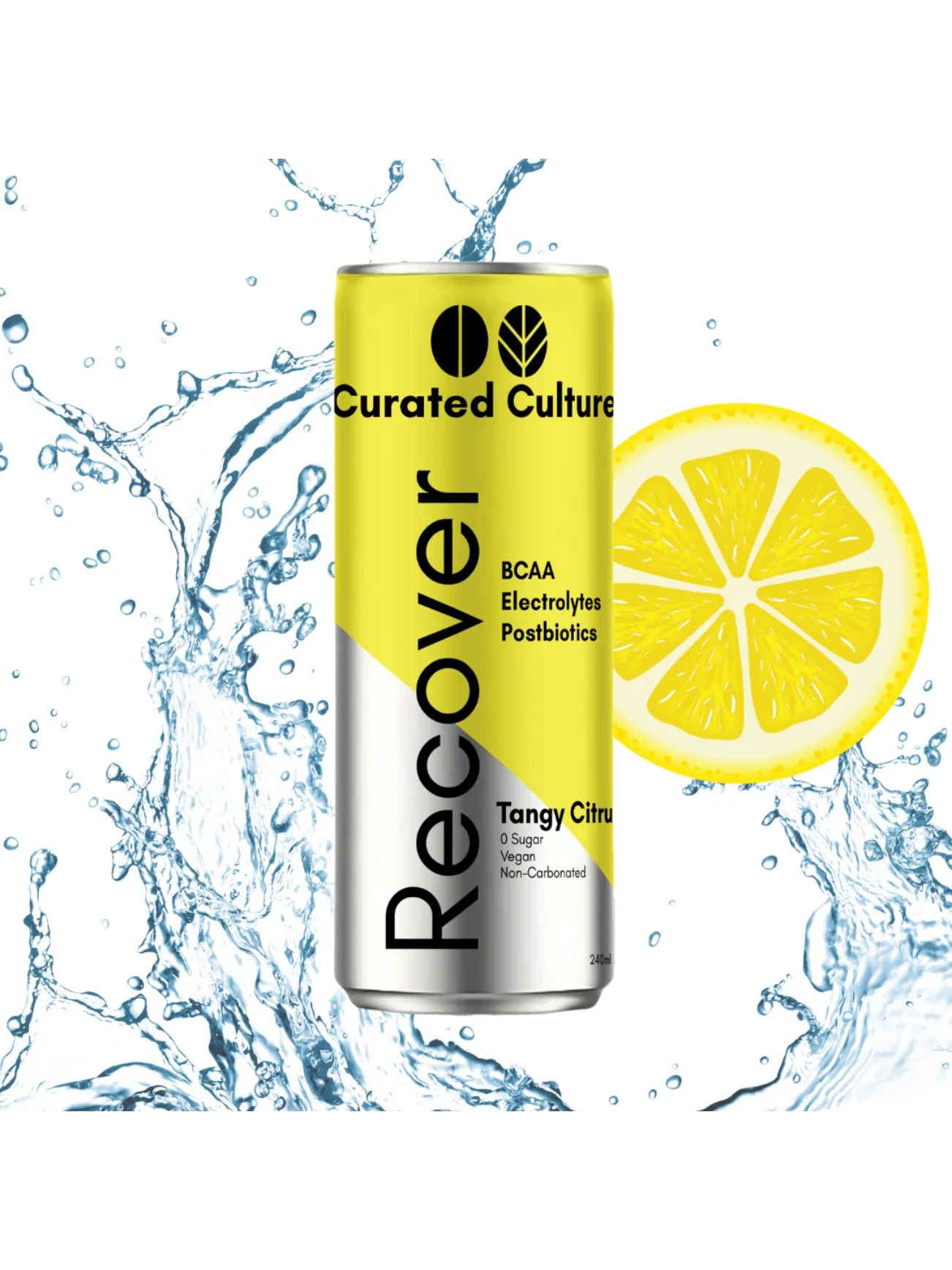 CURATED CULTURE POSTBIOTICS TANGY CITRUS 240ML