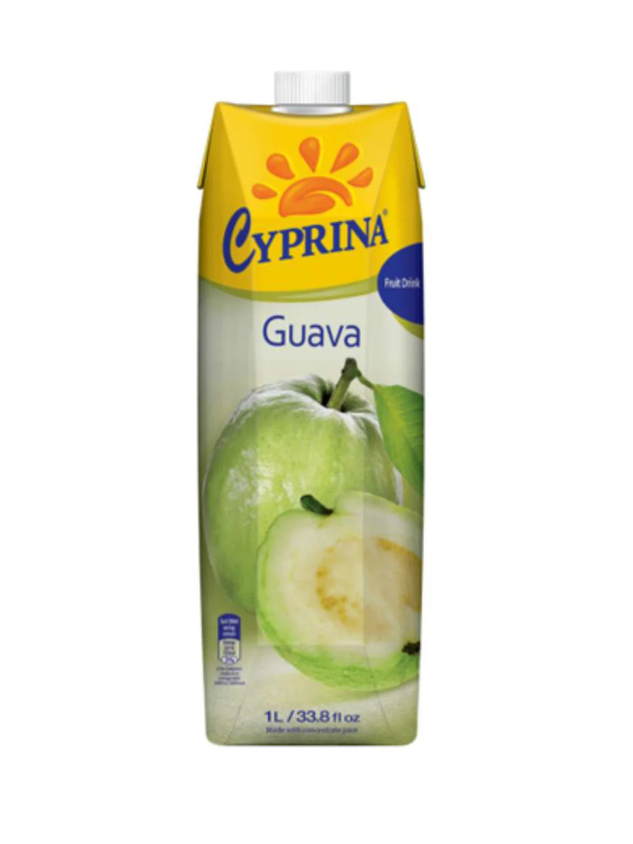 CYPRINA GUAVA JUICE DRINK 1L - Image 2
