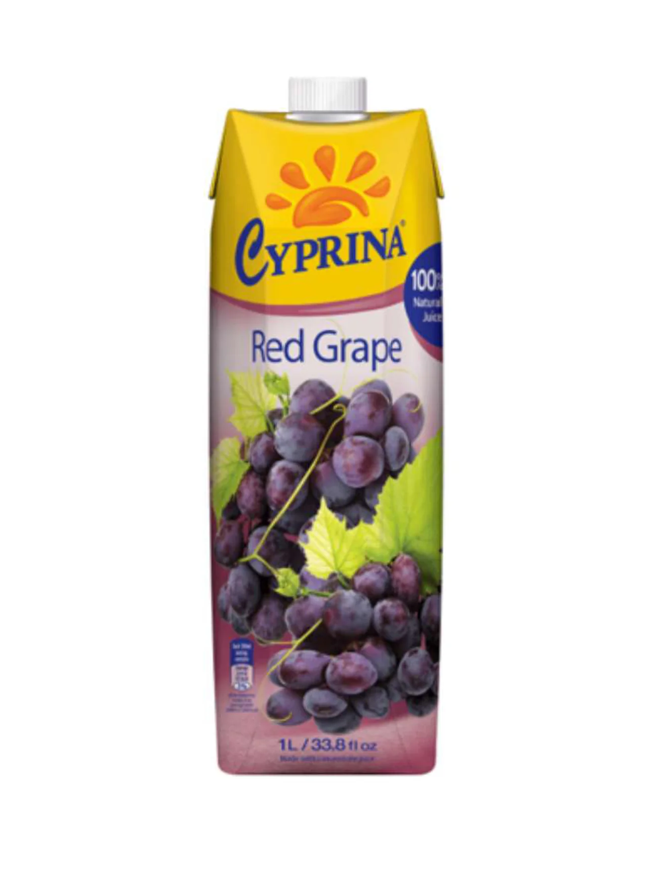 CYPRINA RED GRAPE JUICE 1L - Image 2