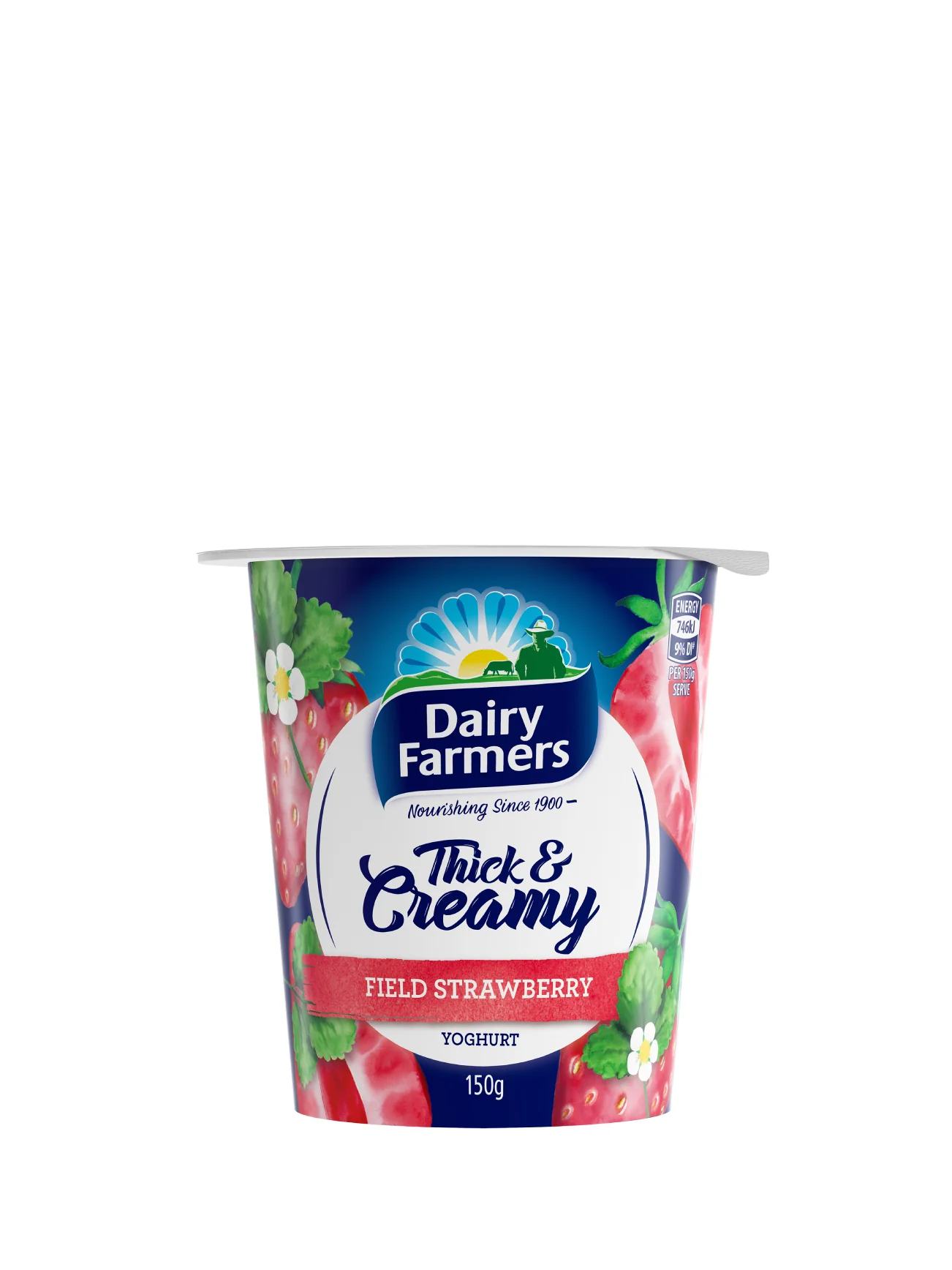 DAIRY FARMERS T&C STRAWBERRY 150GM