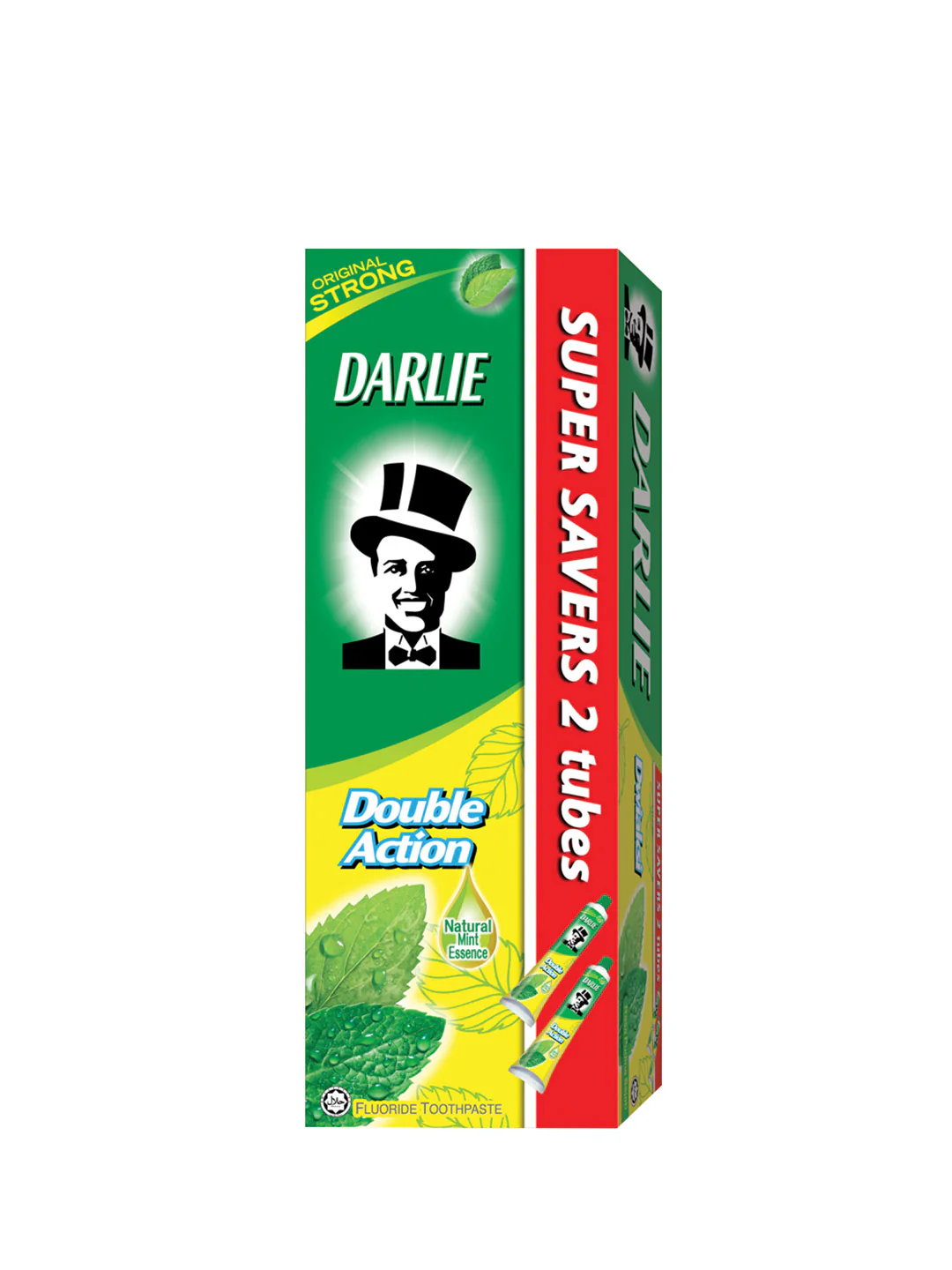 DARLIE DOUBLE ACTION TOOTHPASTE ORIGINAL 225GX2 - Image 2