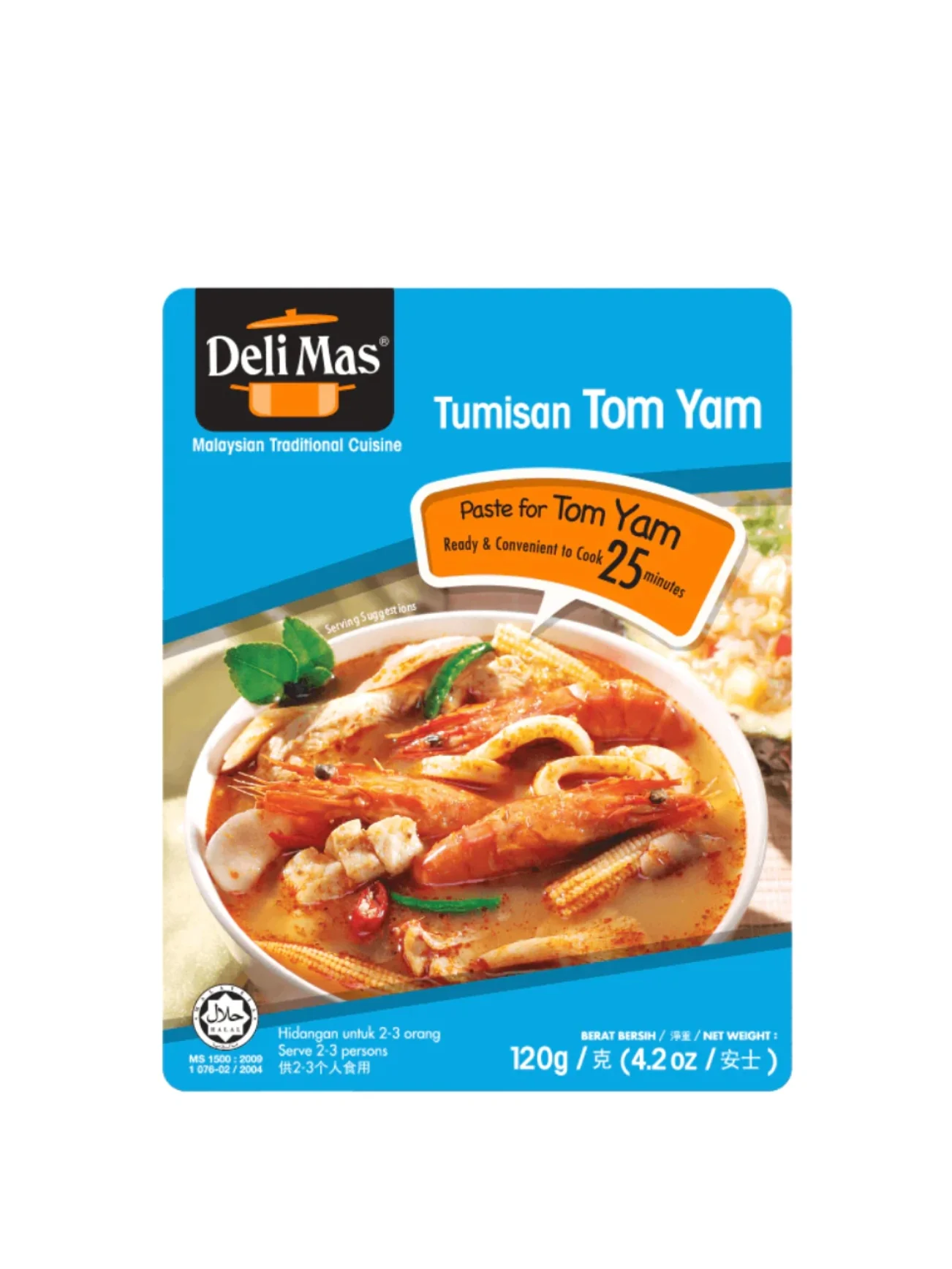 DELIMAS TUMISAN TOM YAM 120G