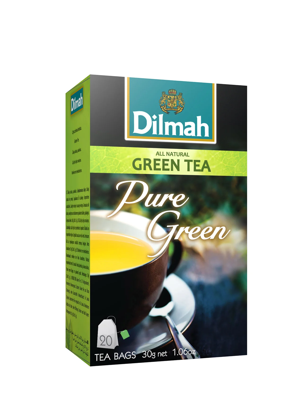 DILMAH GREEN TEA PURE GREEN 20'S - Image 3