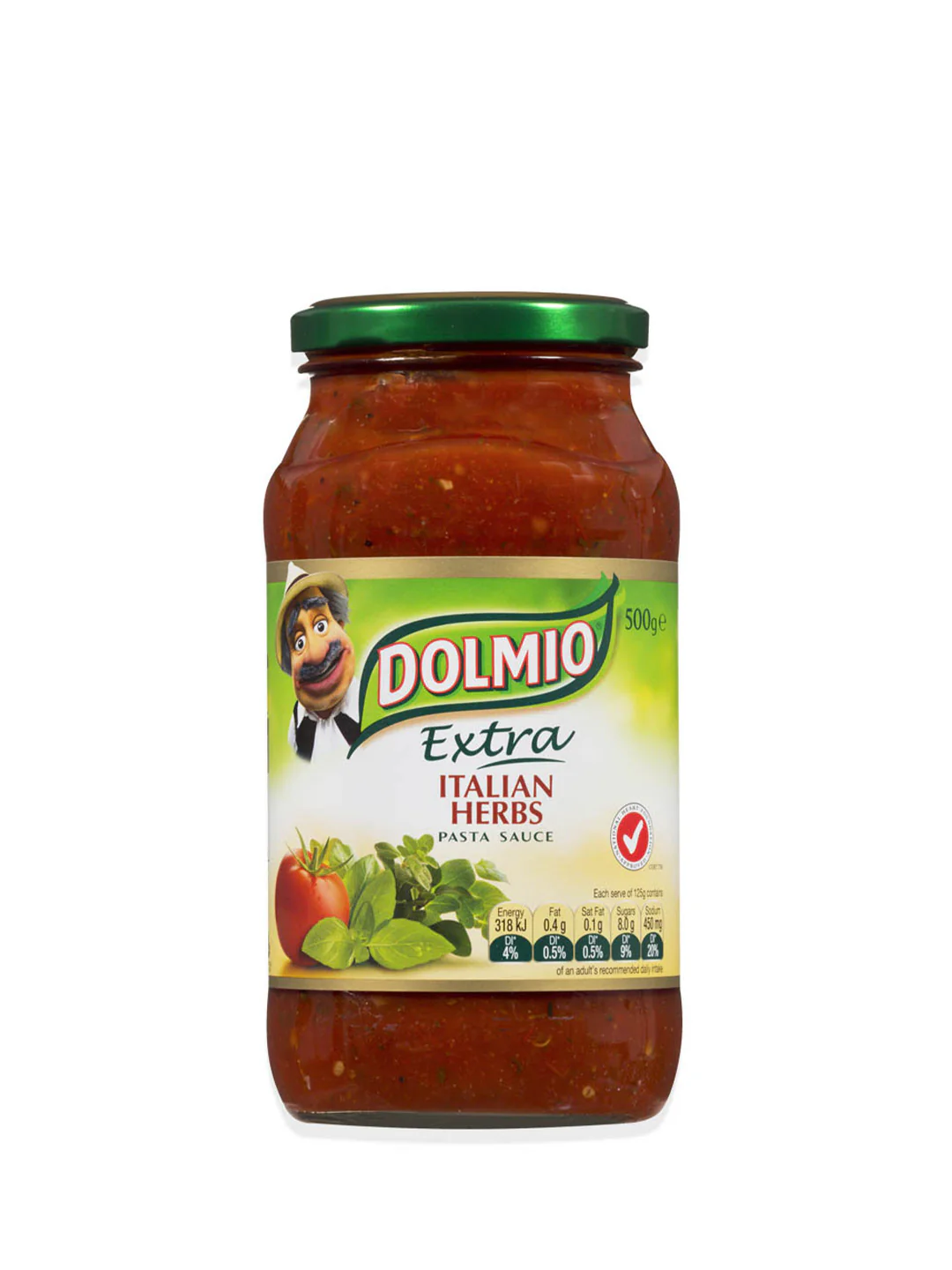 DOLMIO ITALIAN HERBS SAUCE 500G - Image 2