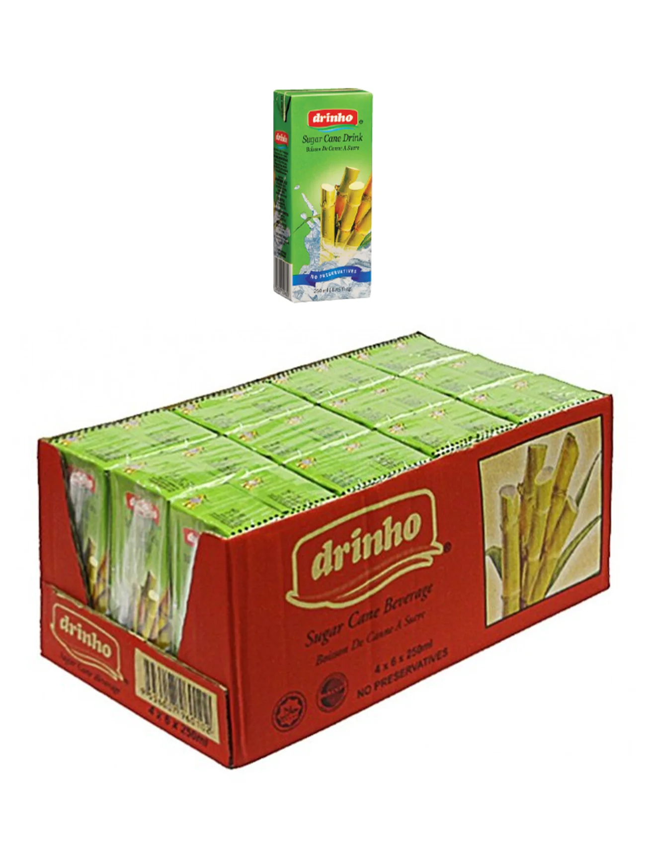 DRINHO SUGARCANE 6X250ML - Image 2