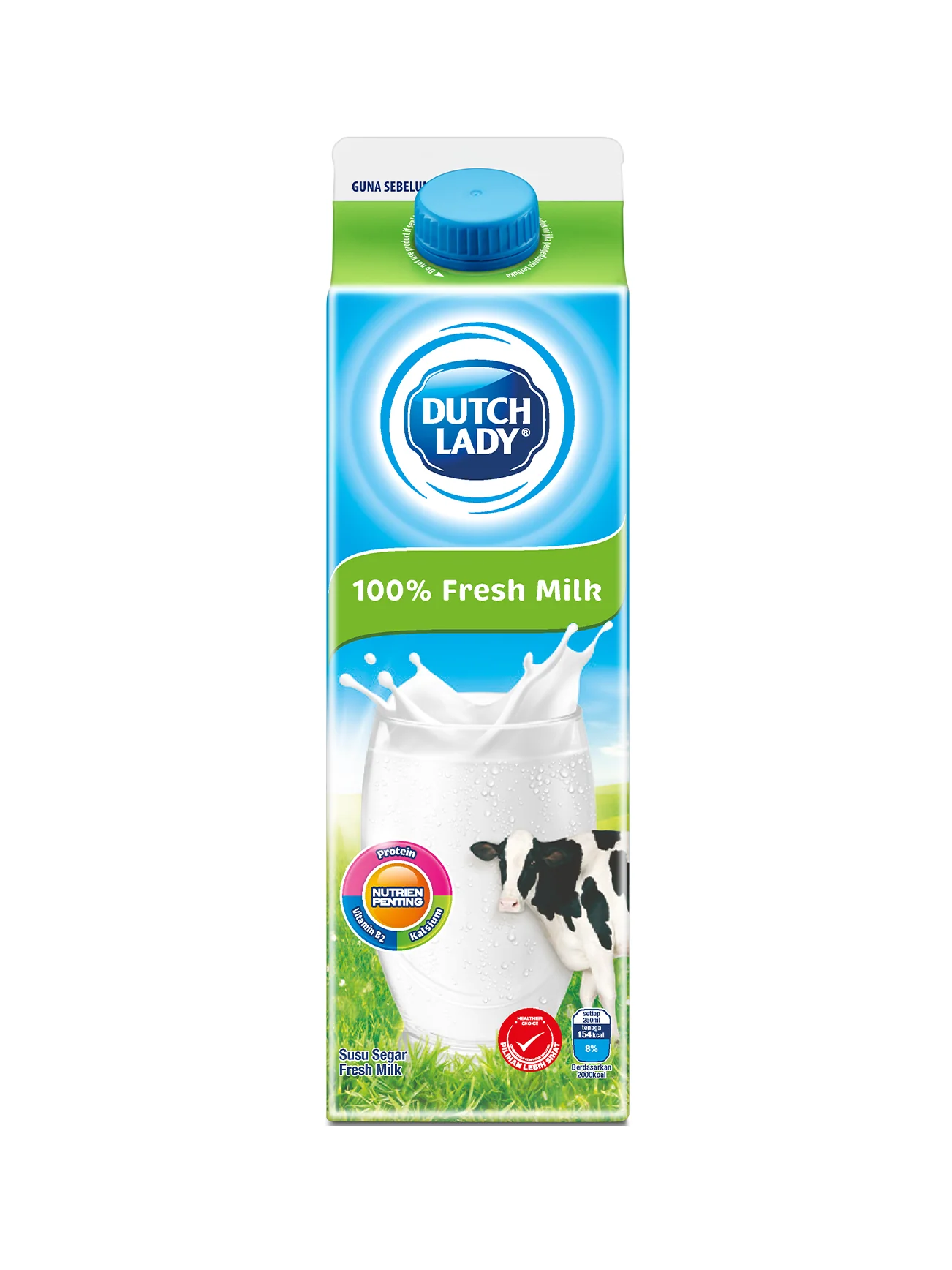 DUTCH LADY PAST FRESH MILK 1L - Image 3