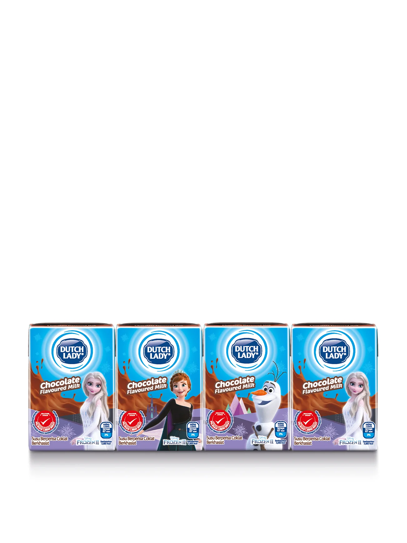 DUTCH LADY UHT MILKY FROZEN CHOC 4X125ML