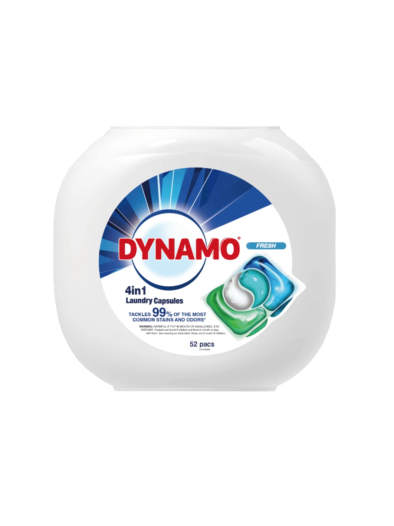 DYNAMO 4IN1 LAUNDRY CAPSULE FRESH 52S