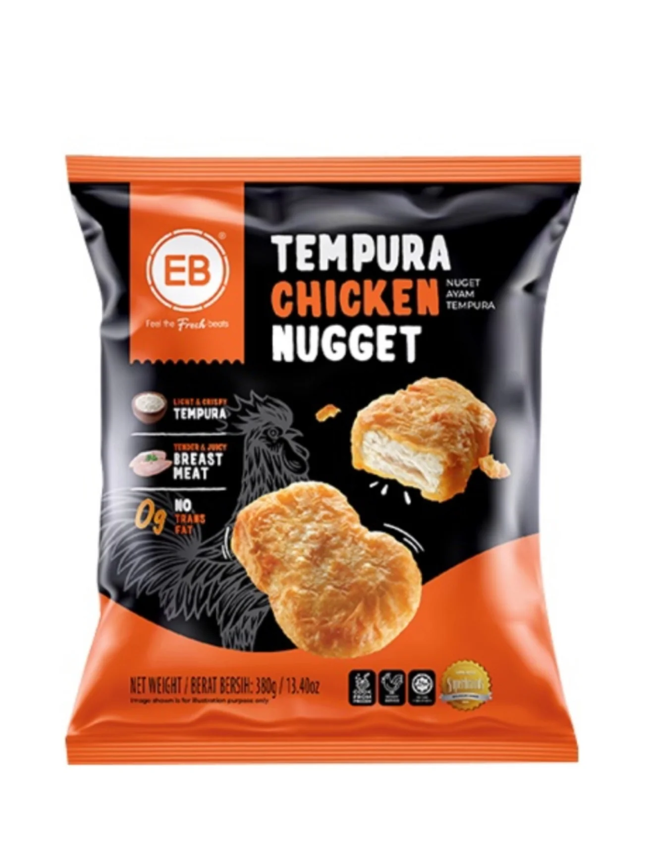 EB TEMPURA CHICKEN NUGGET 380G