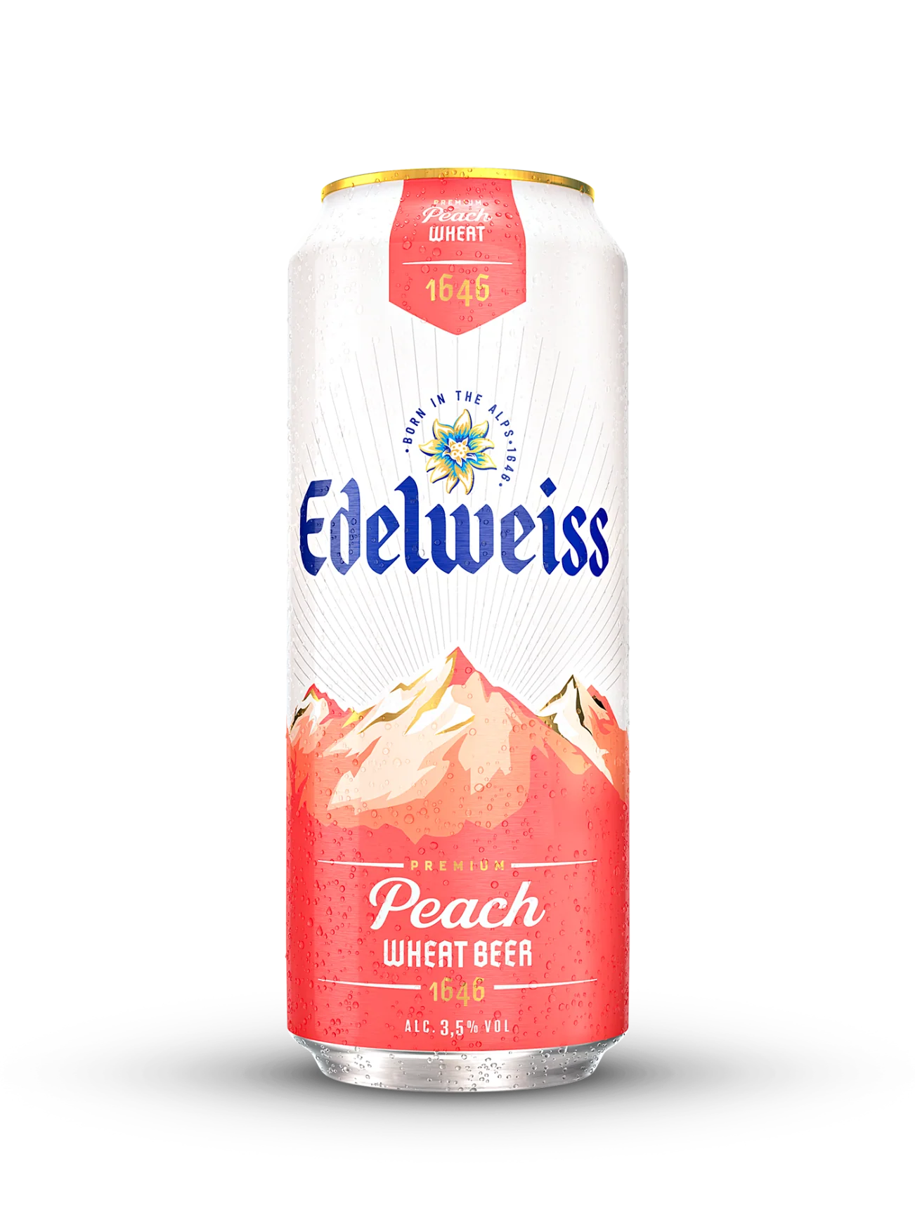 EDELWEISS PEACH 320ML