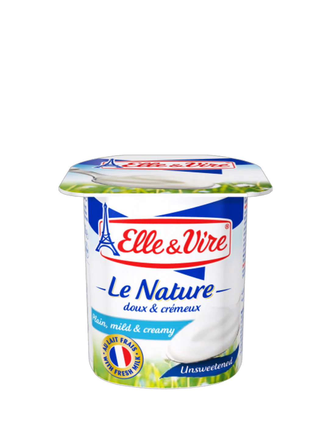ELLE & VIRE DAIRY DESSERT PLAIN 125G
