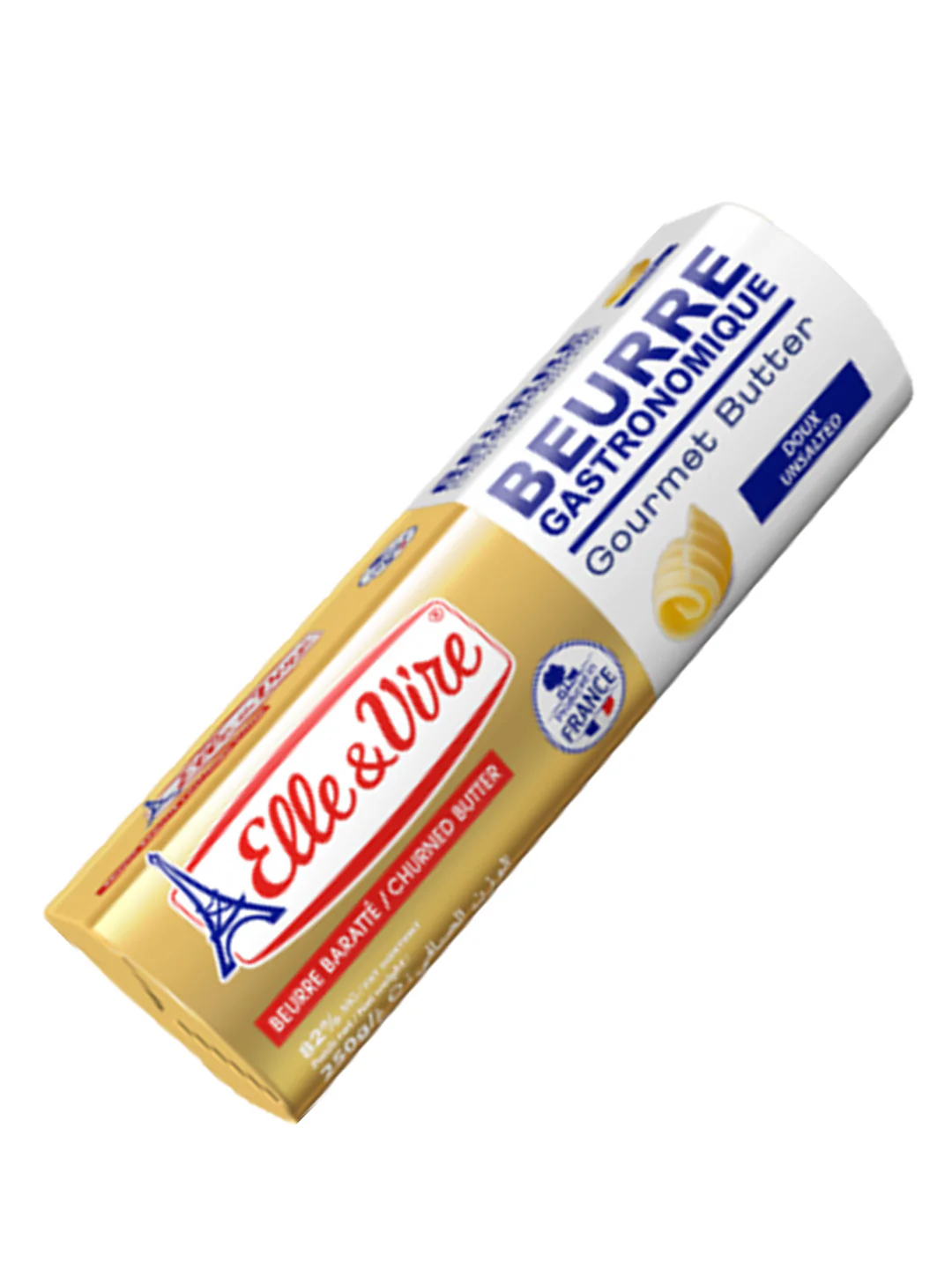 ELLE&VIRE GOURMET ROLL UNSALTED 250G