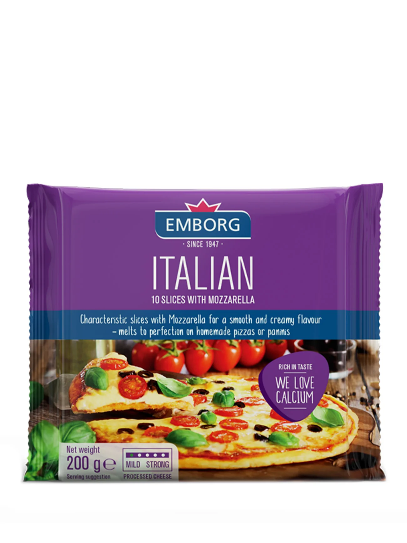 EMBORG PSC MOZZA ITALIAN 200GM - Image 2