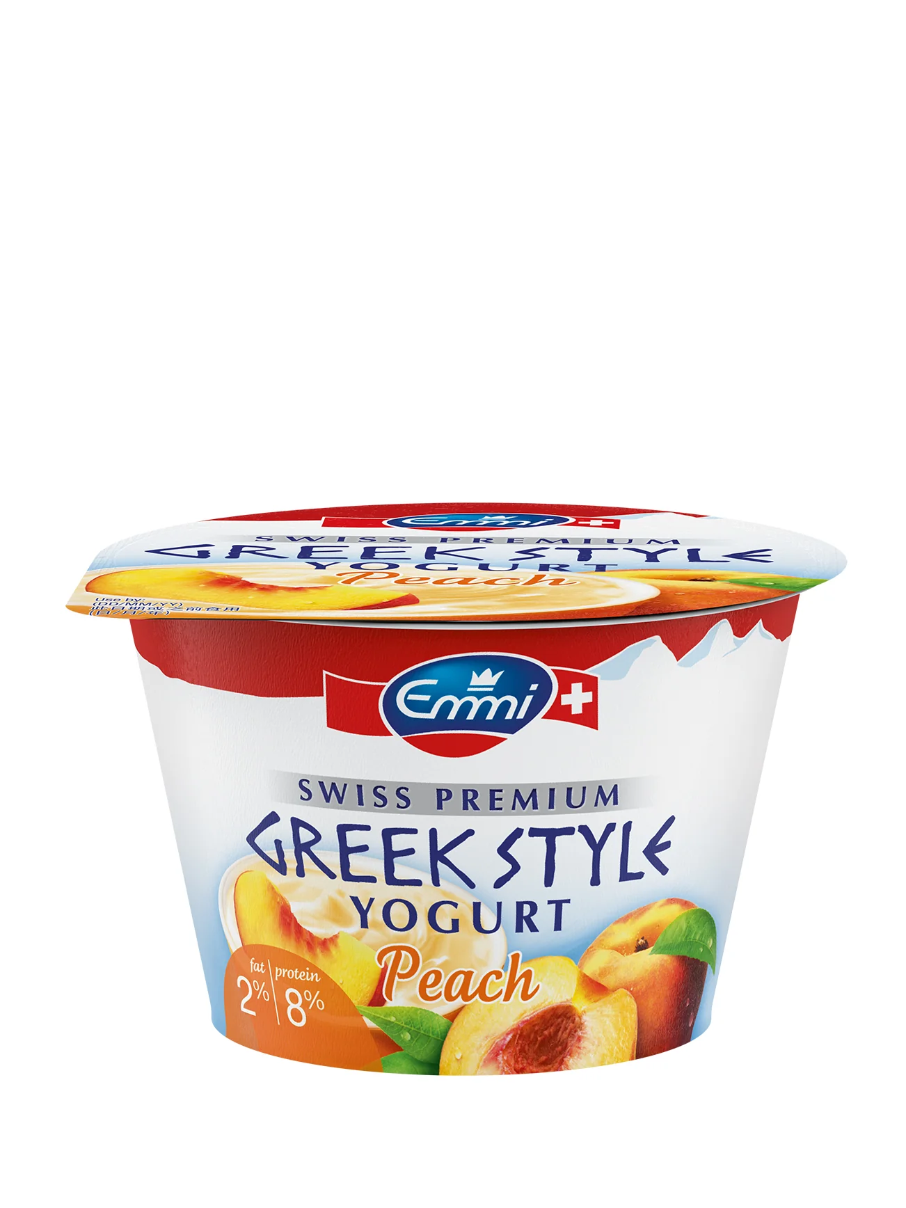 EMMI GREEK STYLE YOG PEACH 150GM