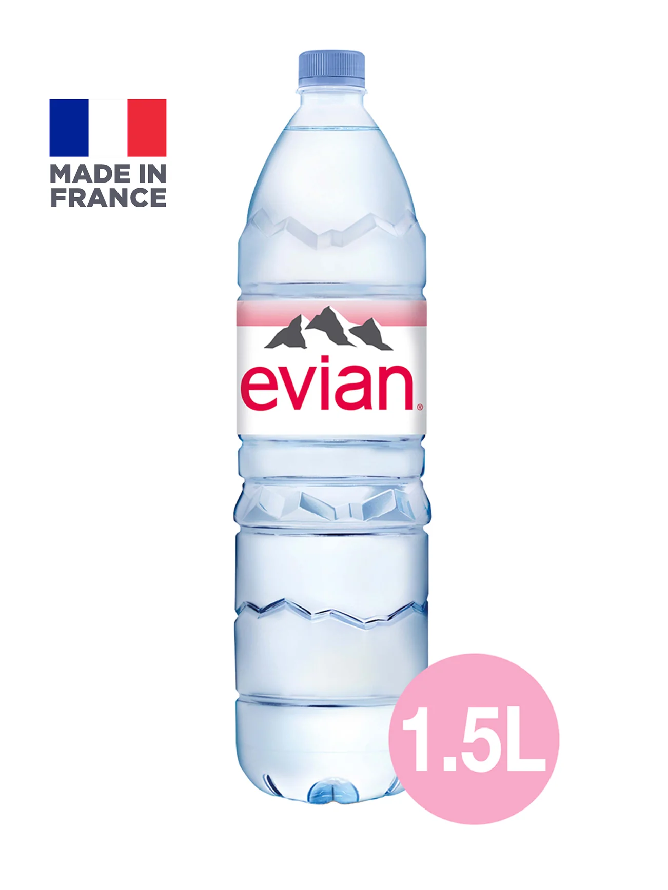 EVIAN NATURAL MINERAL WATER 1.5L - Image 2