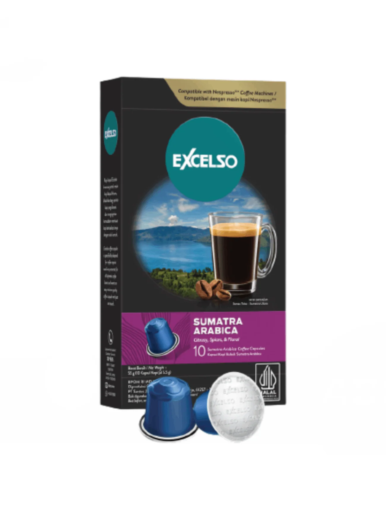 EXCELSO POD - SUMATRA ARABICA 10X5.5G