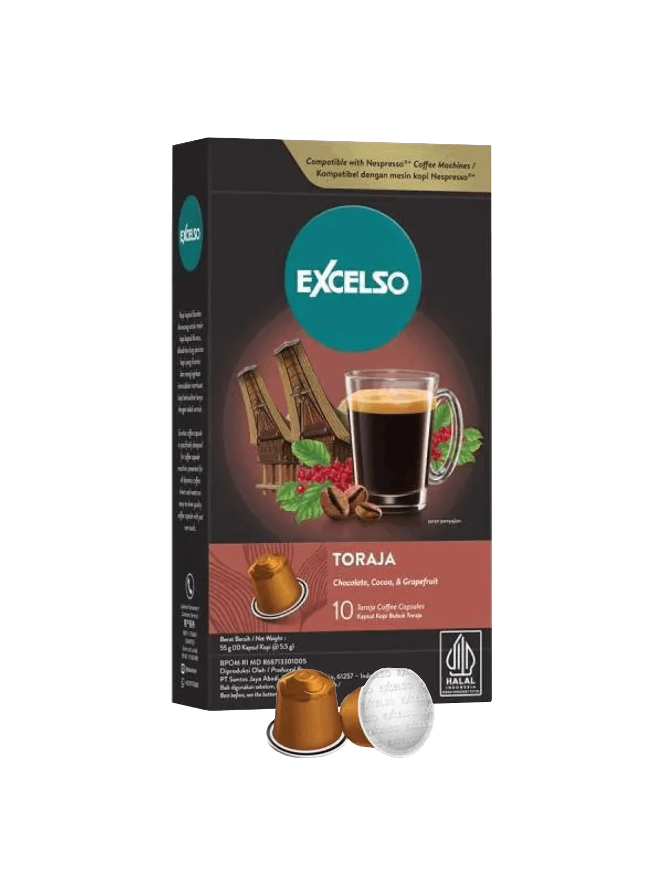 EXCELSO POD - TORAJA 10X5.5G