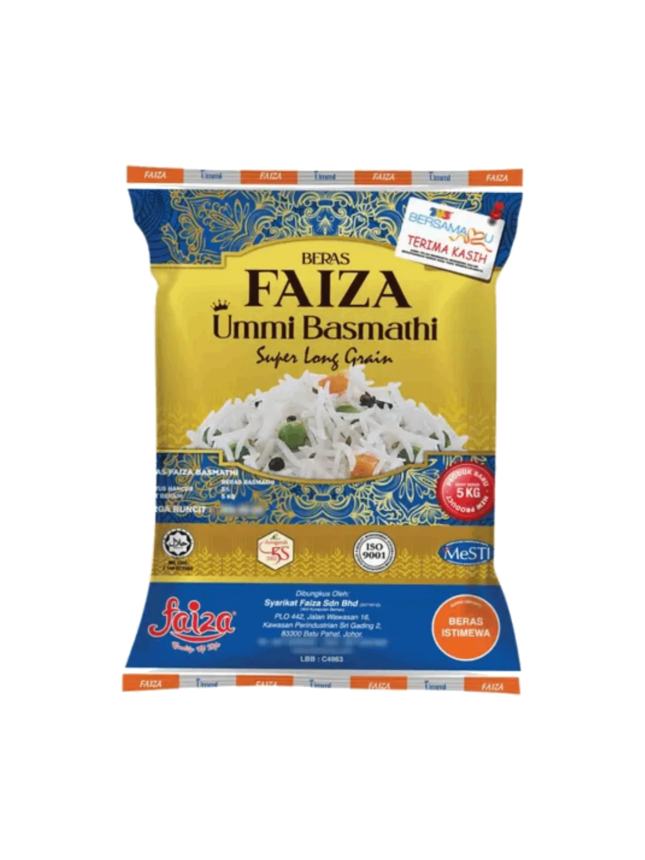 FAIZA BASMATHI UMMI 5KG