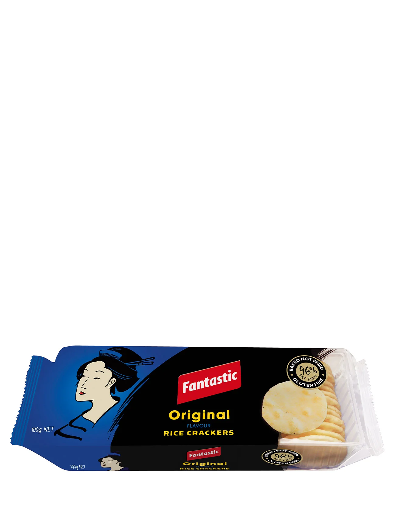 FANTASTIC RICE CRACKER ORIGINAL 100GM - Image 2