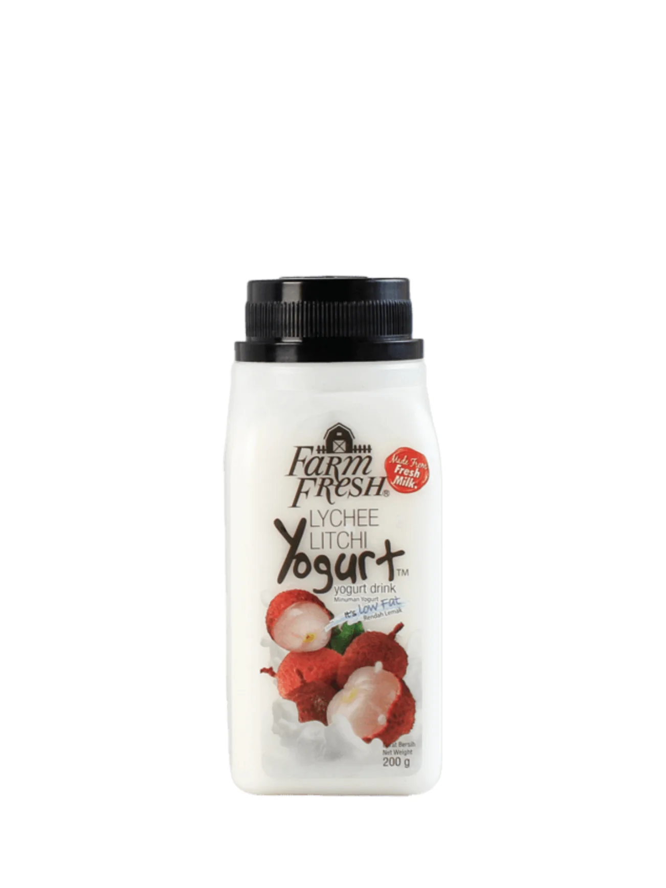 FARM FRESH LYCHEE YOGURT DRINK 200G - Image 2