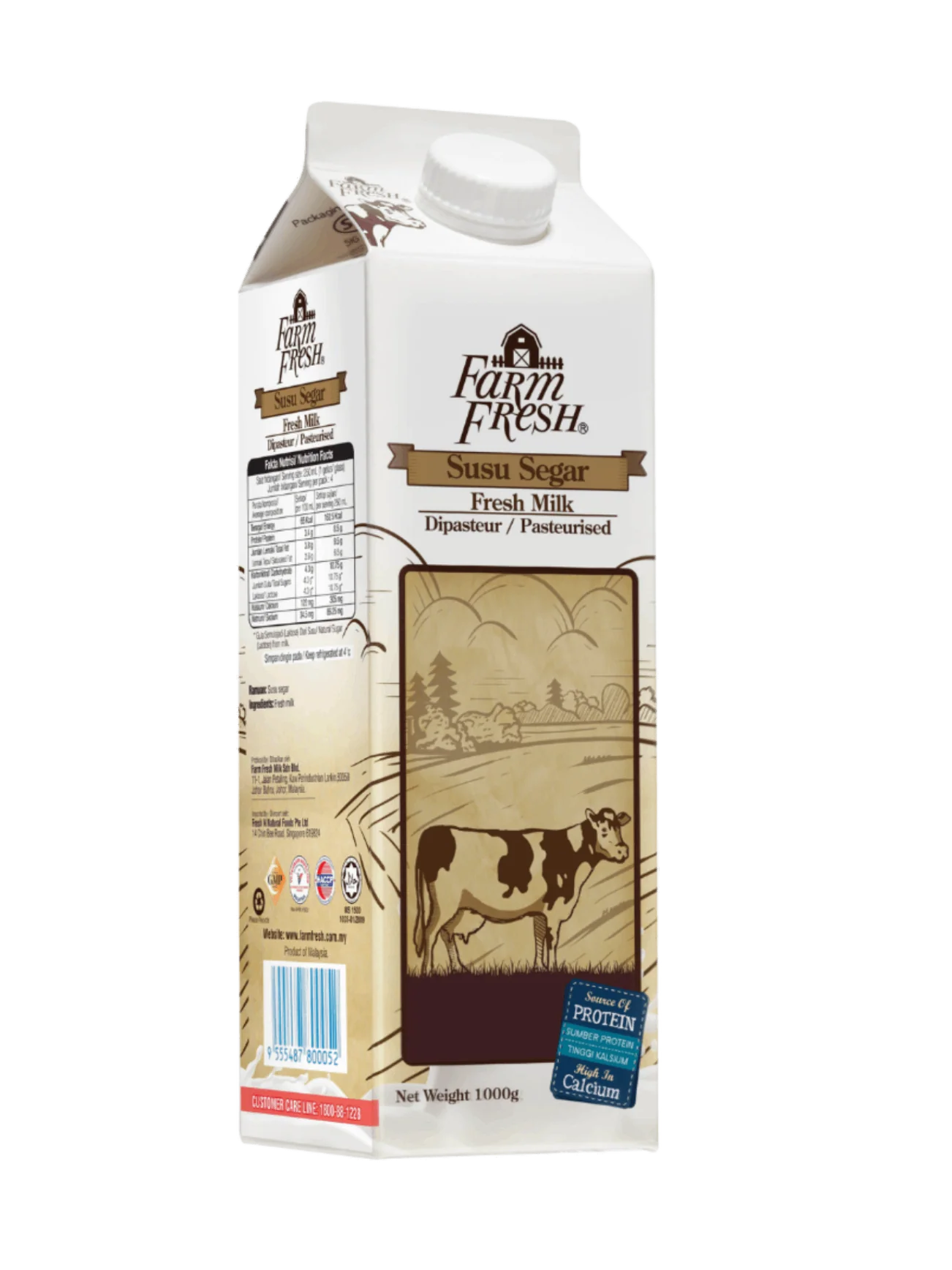 FARM FRESH MILK 1L - Image 2