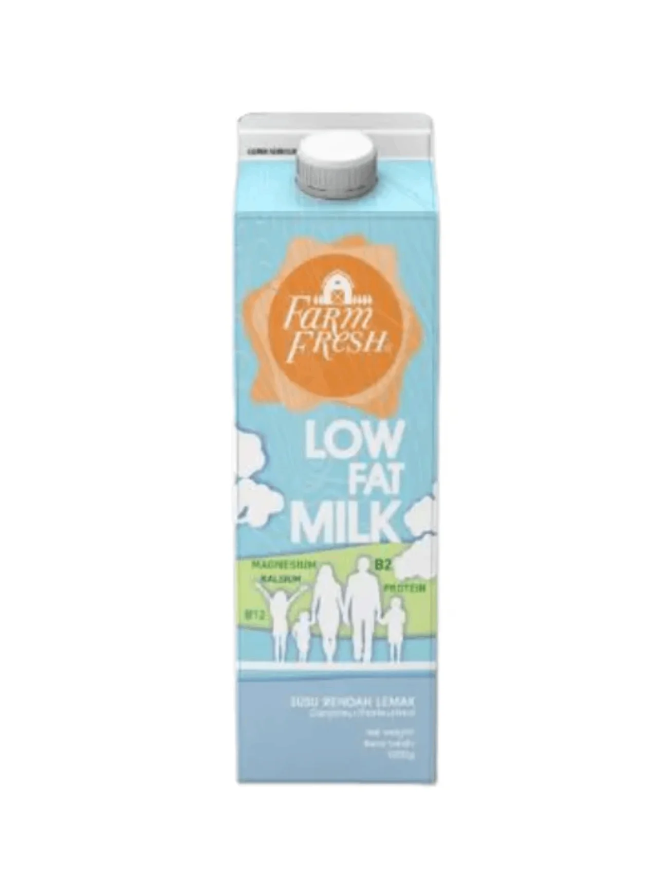 FARM FRESH PASTEURIZED LOW FAT MILK 1L