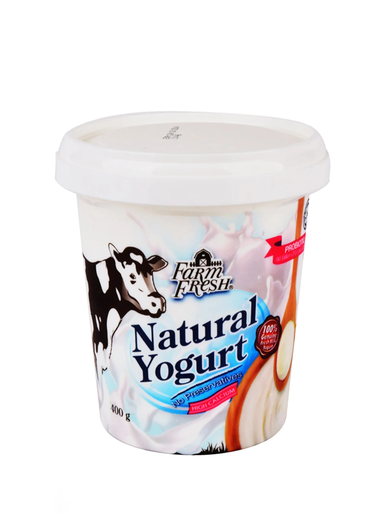 FARM FRESH SKINNY LOW FAT NAT YOGURT 400GM - Image 2