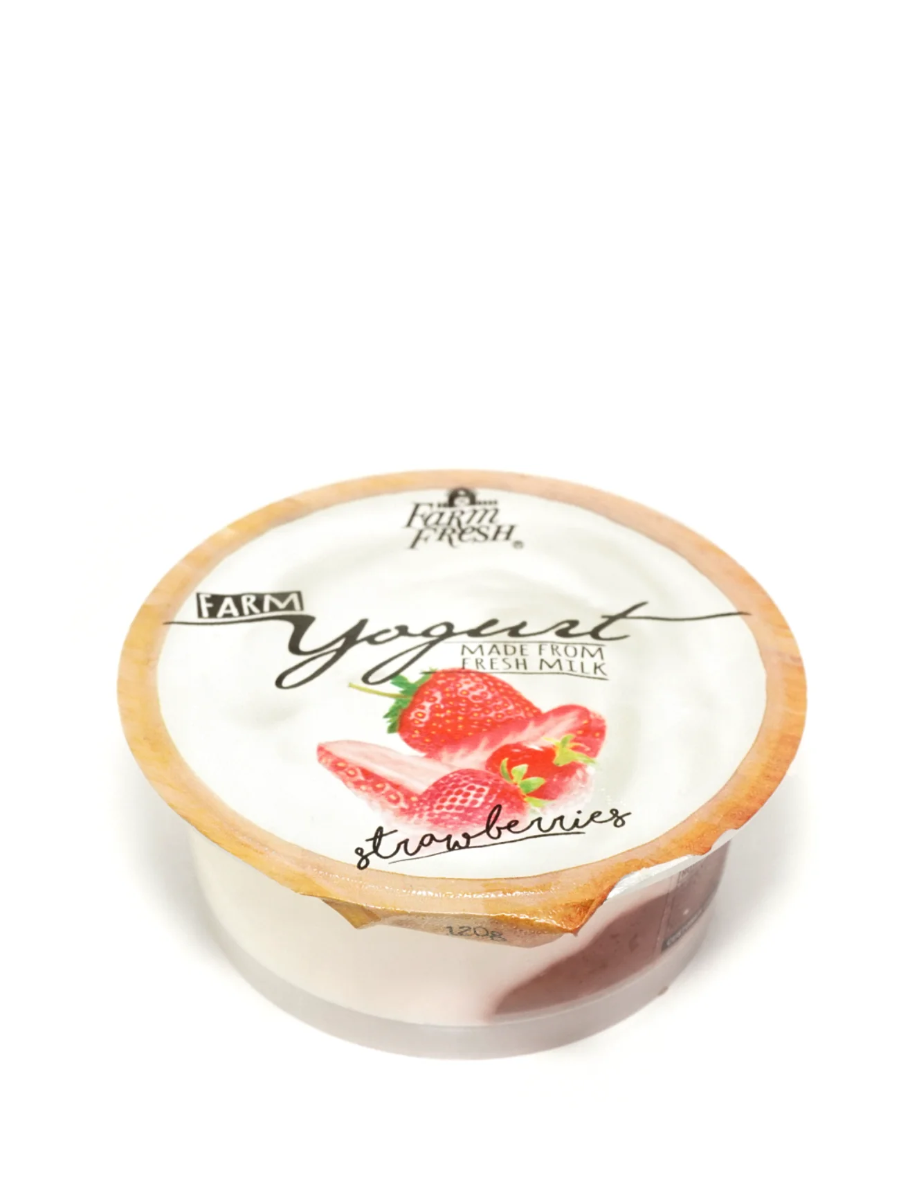 FARM YOGURT STRAWBERRIES 120G - Image 2
