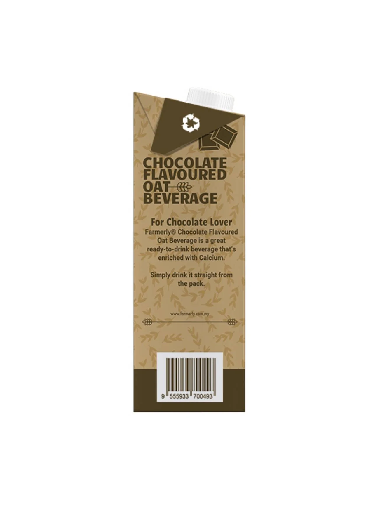 FARMERLY CHOC OAT DRINK 1L - Image 4