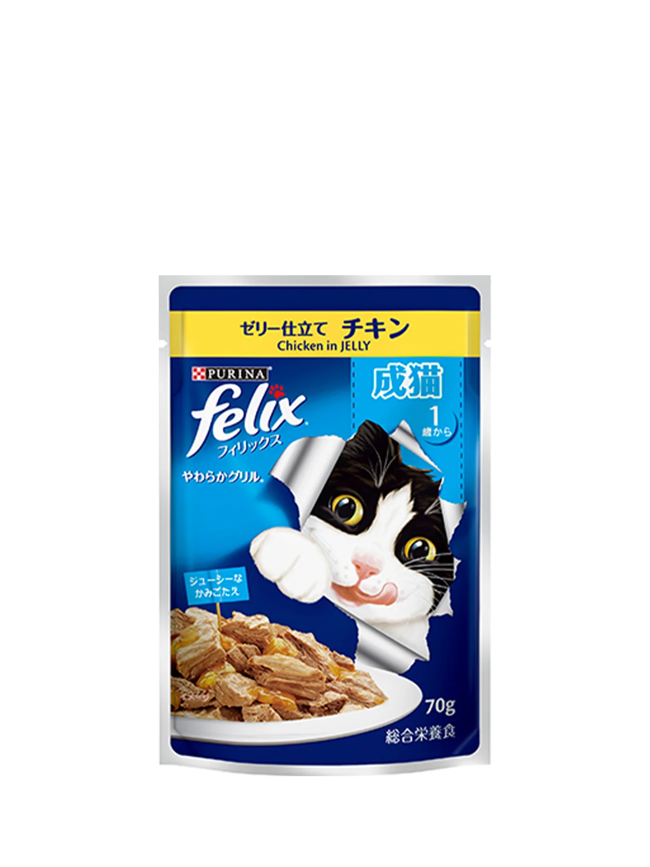 FELIX ADULT CHICKEN POUCH 70G - Image 3