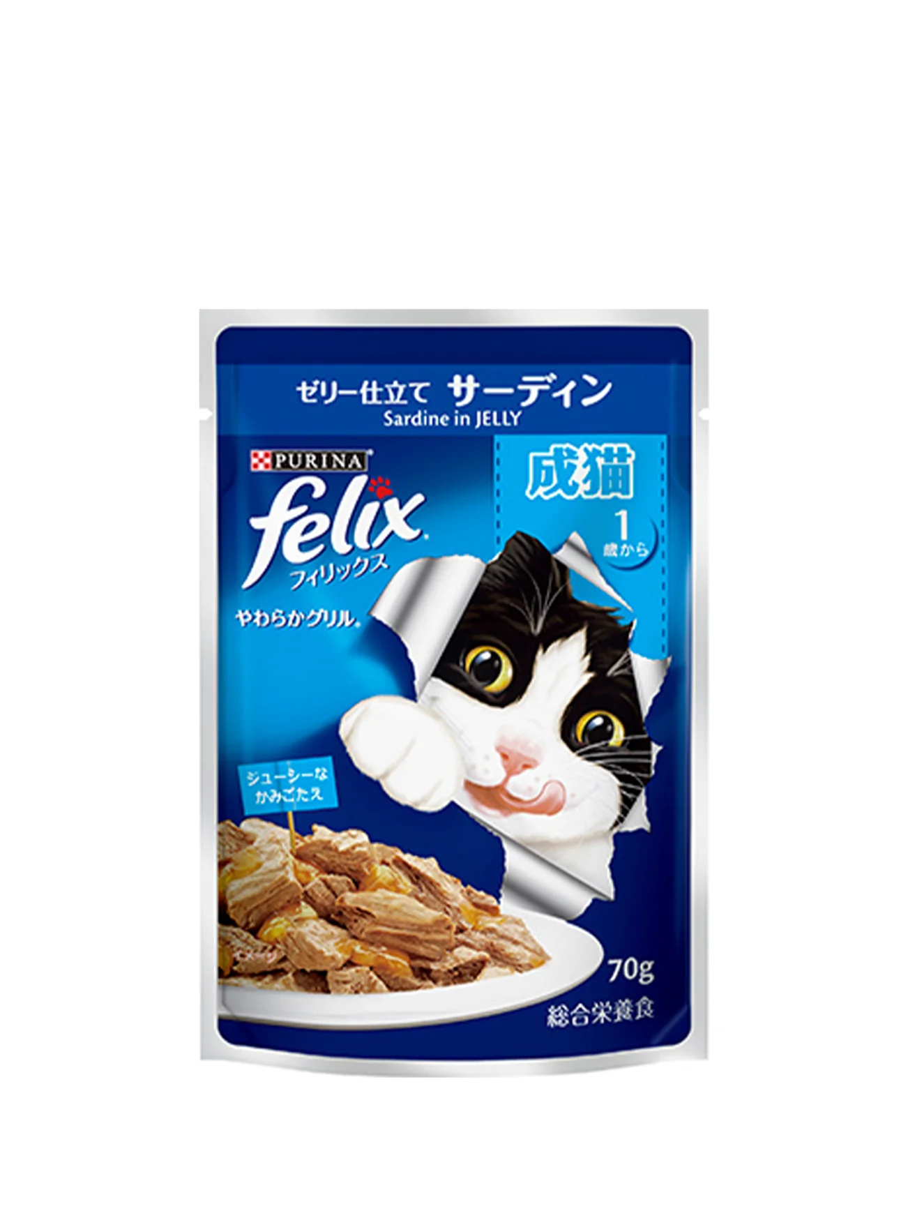 FELIX ADULT SARDINE POUCH 70G