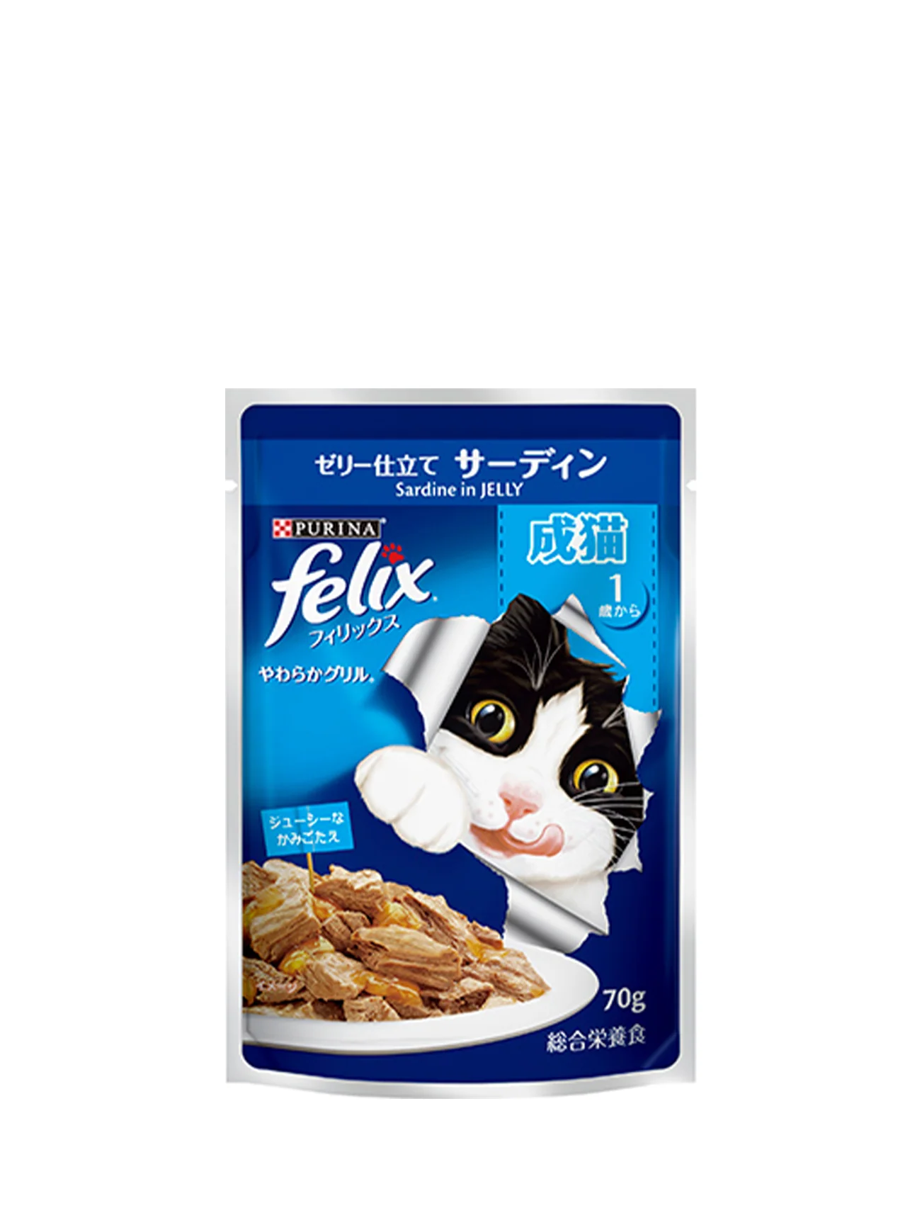 FELIX ADULT SARDINE POUCH 70G - Image 3