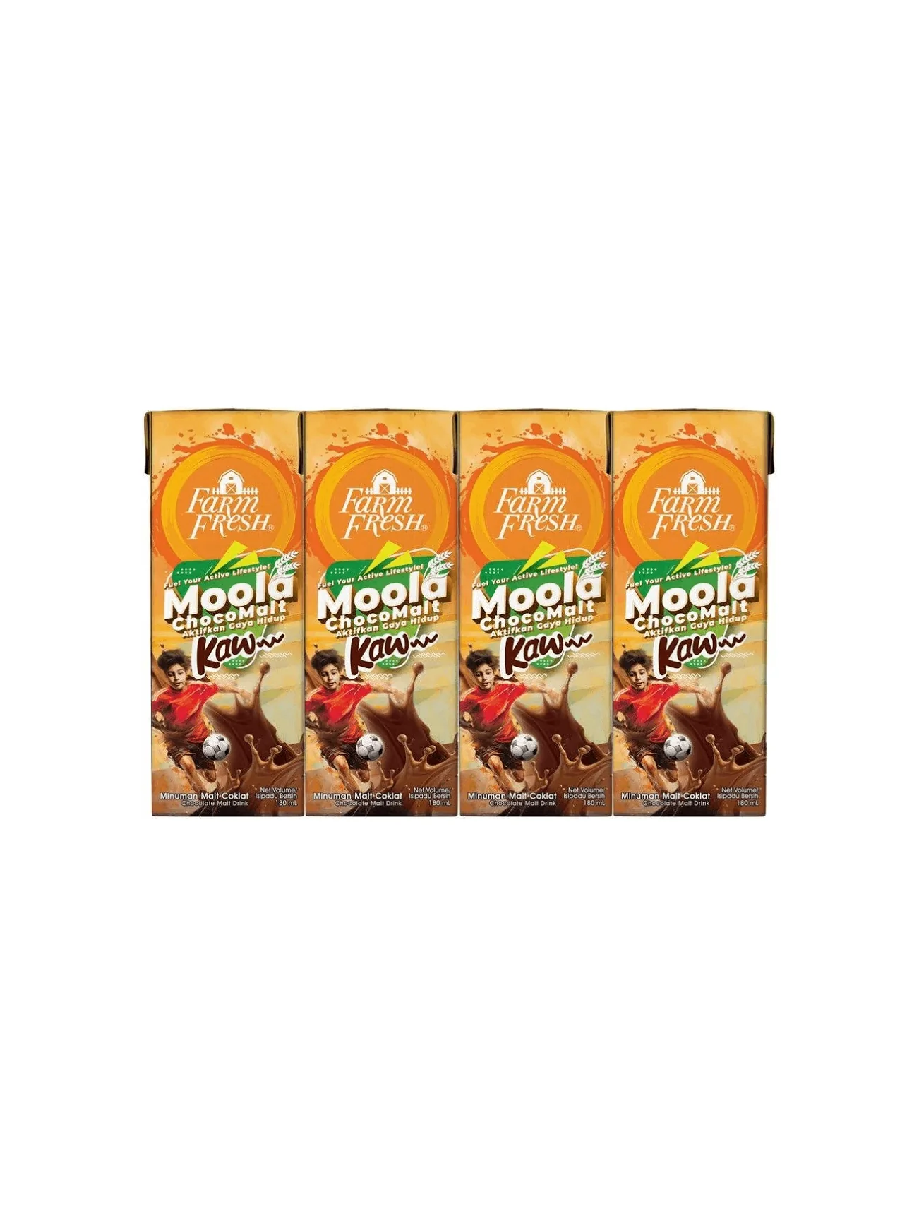 FF MOOLA UHT CHOCO MALT KAW 4X180ML