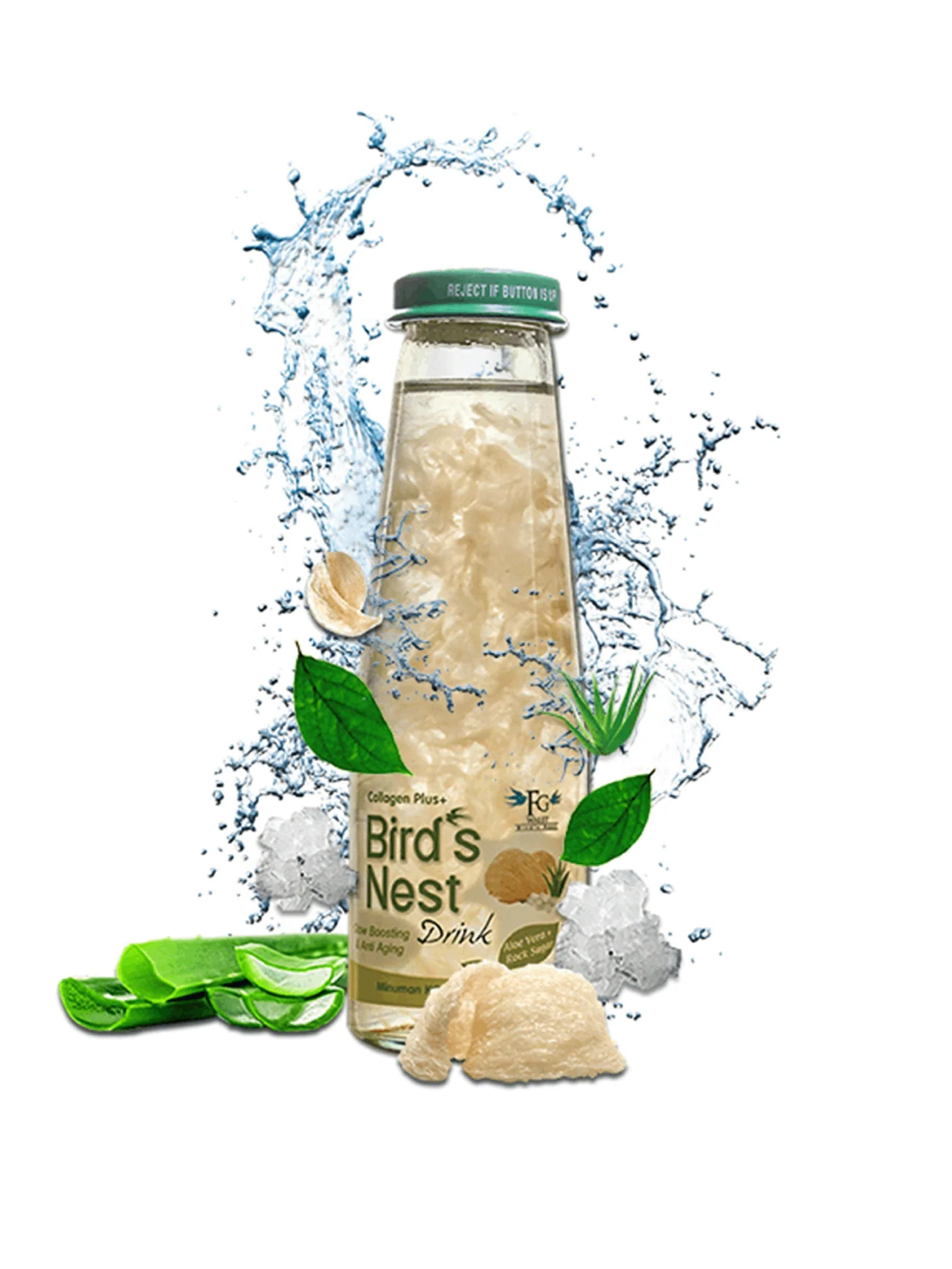 FGWALET COLLAGEN+ BIRD NEST ALOE VERA 250ML