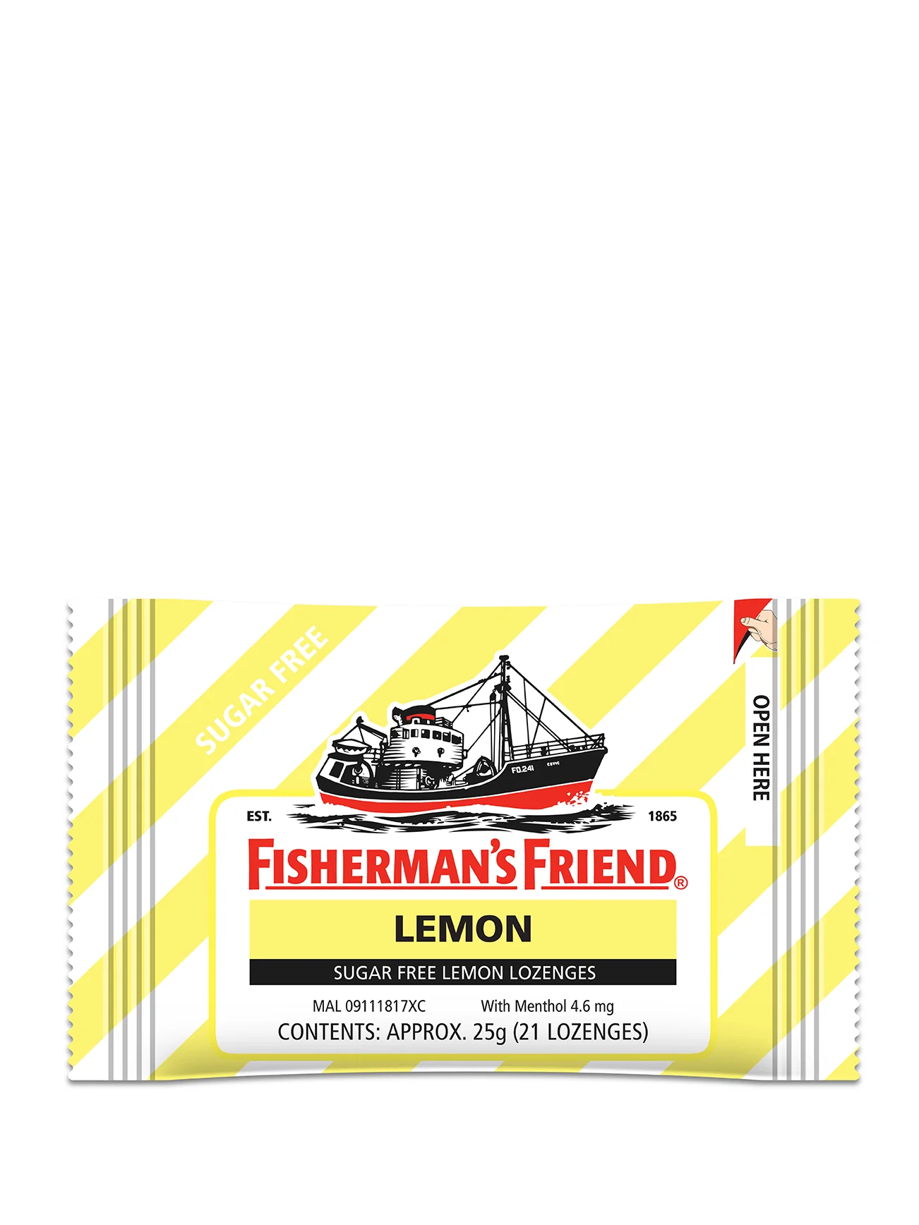 FISHERMANS FRIEND SF LEMON 25GM