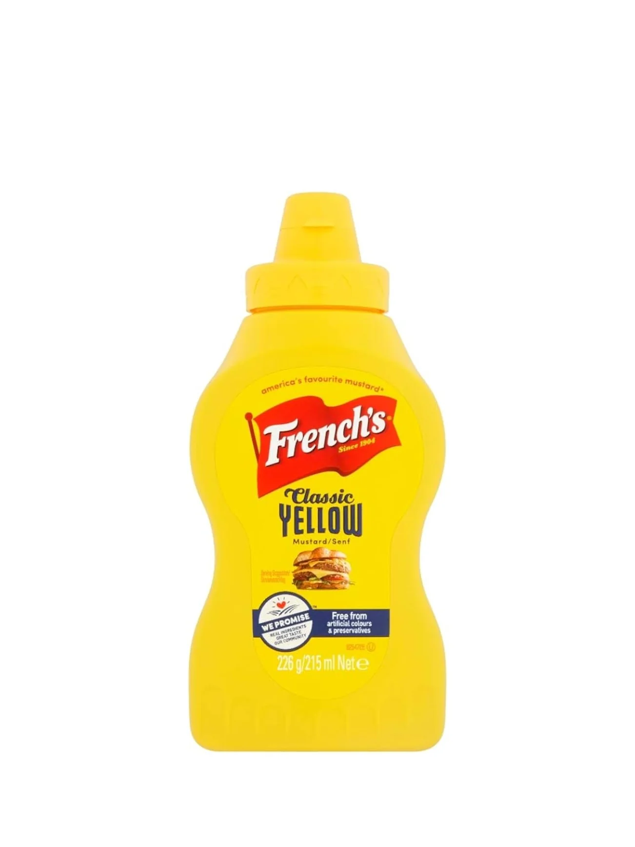 FRENCH'S CLASSIC YELLOW MUSTARD 226G